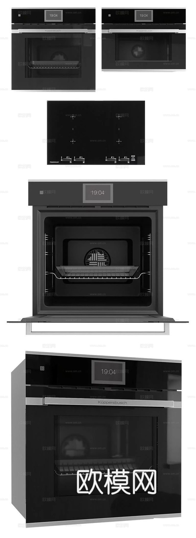蒸箱 烤箱3d模型