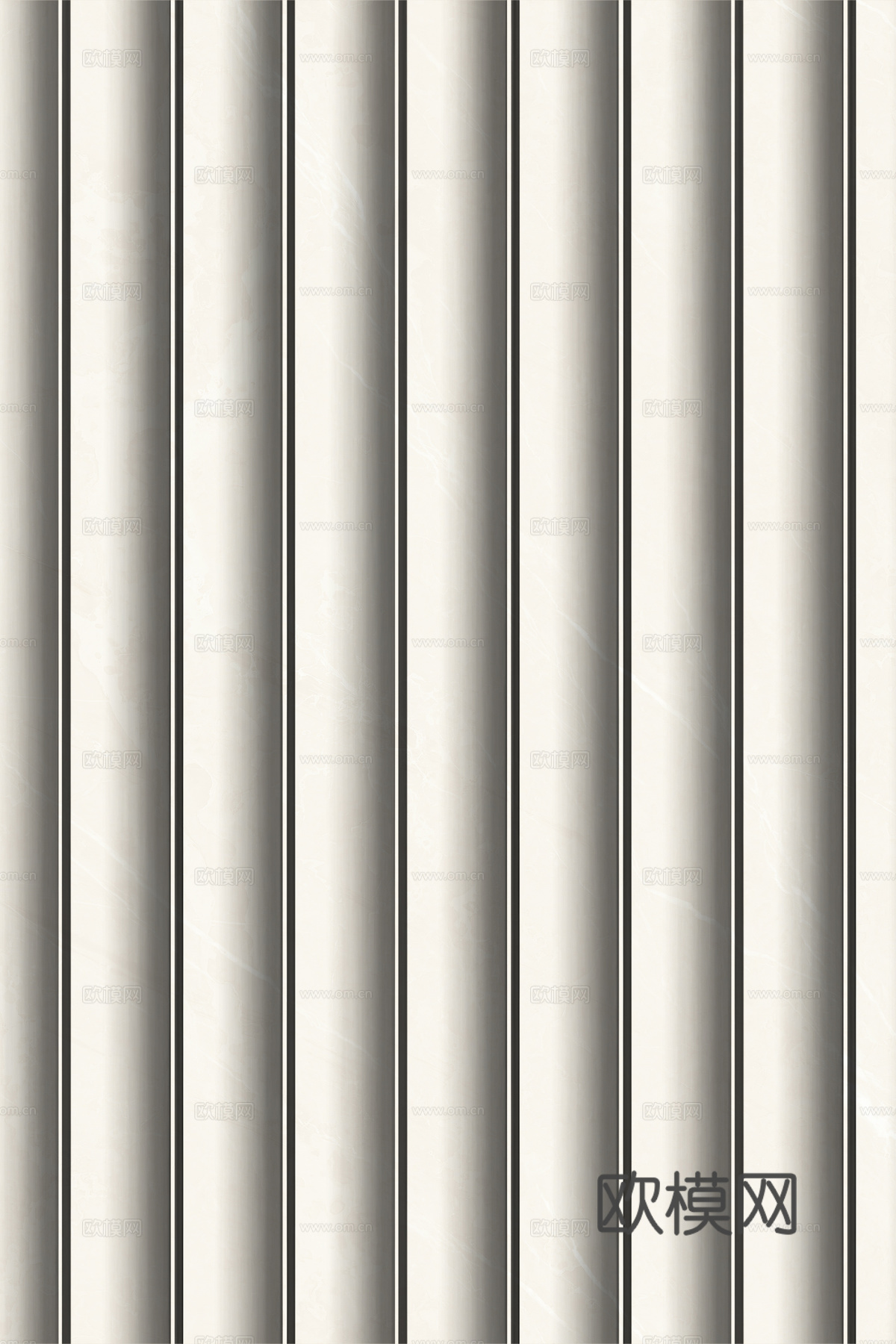 岩板大理石纹波浪艺术背景墙下载（渲染图6）