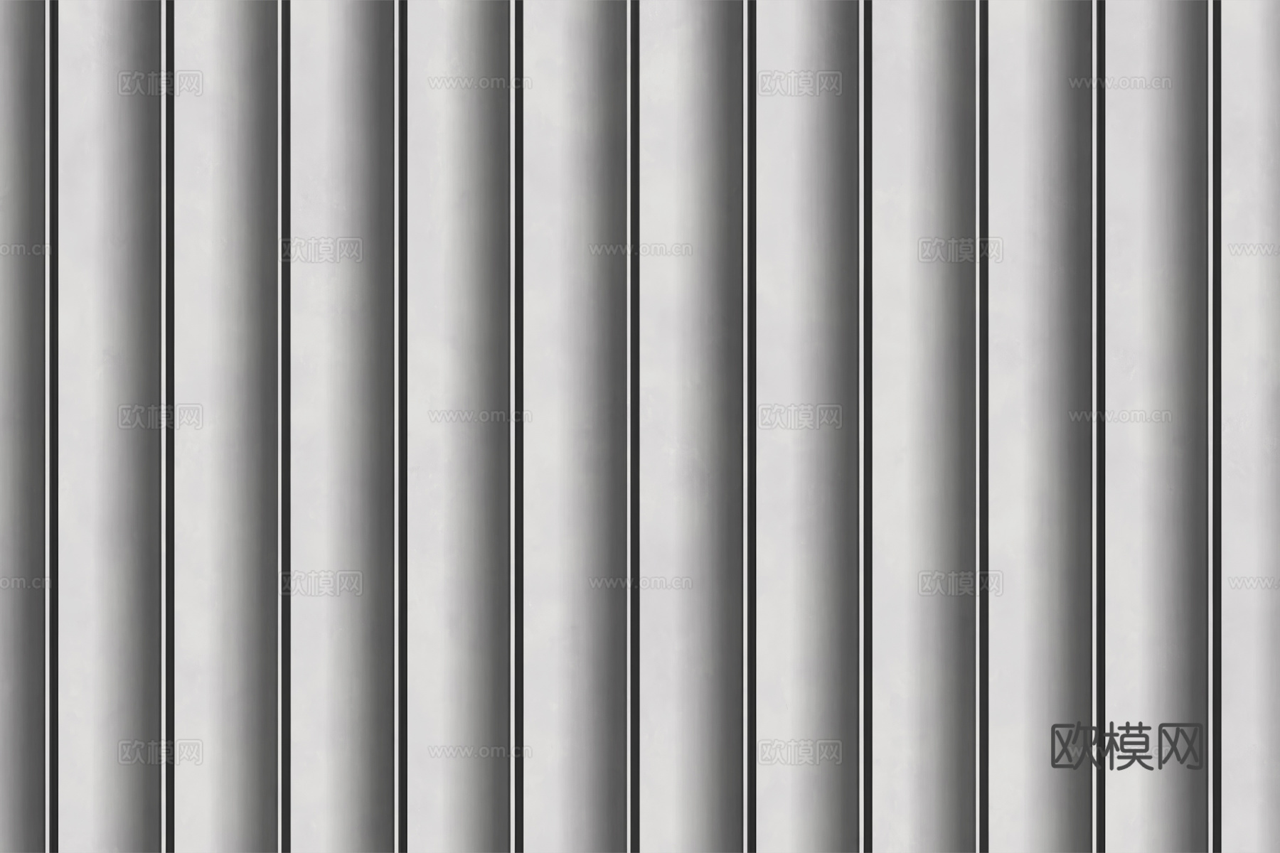 岩板大理石纹波浪艺术背景墙下载（渲染图1）