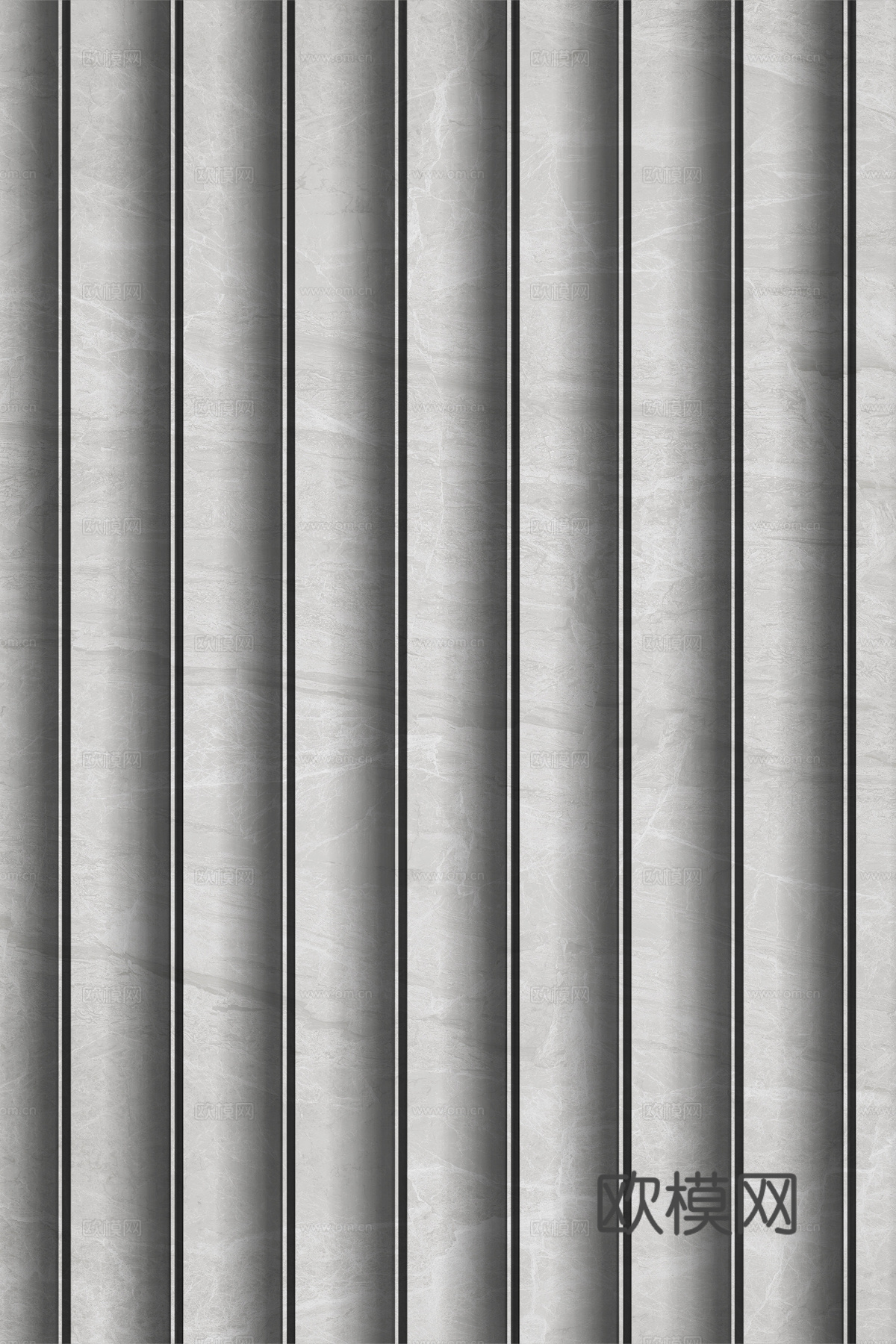 岩板大理石纹波浪艺术背景墙下载（渲染图2）