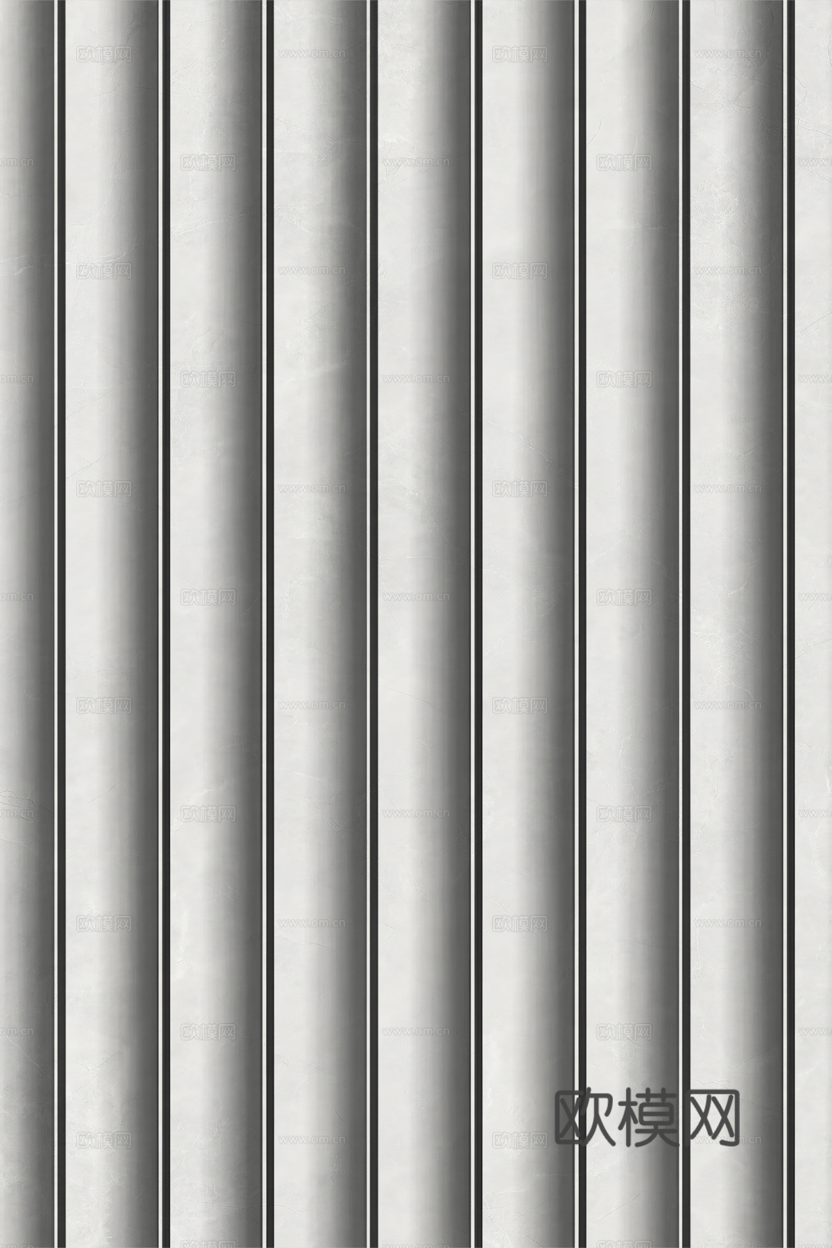 岩板大理石纹波浪艺术背景墙下载（渲染图3）