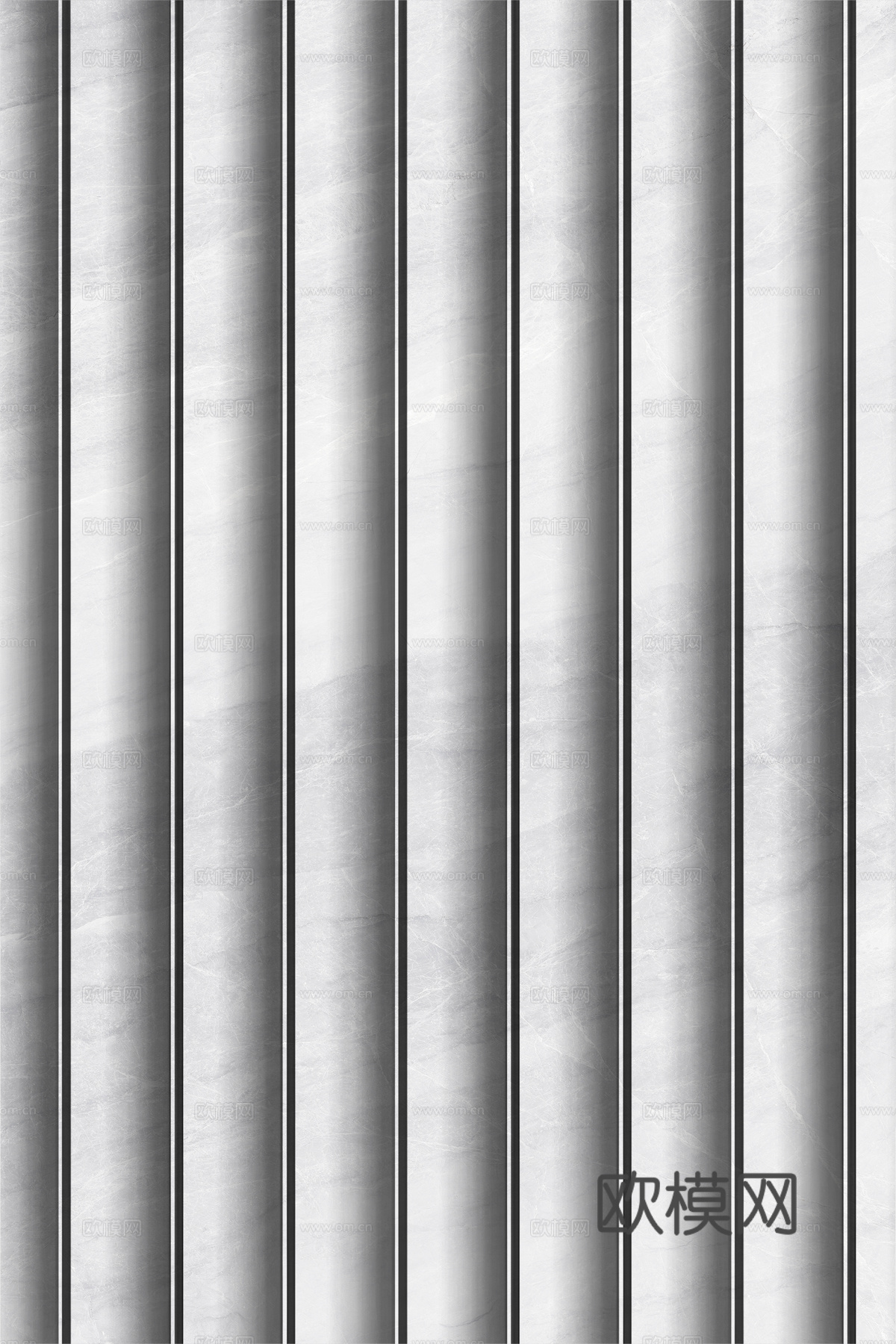 岩板大理石纹波浪艺术背景墙下载（渲染图6）