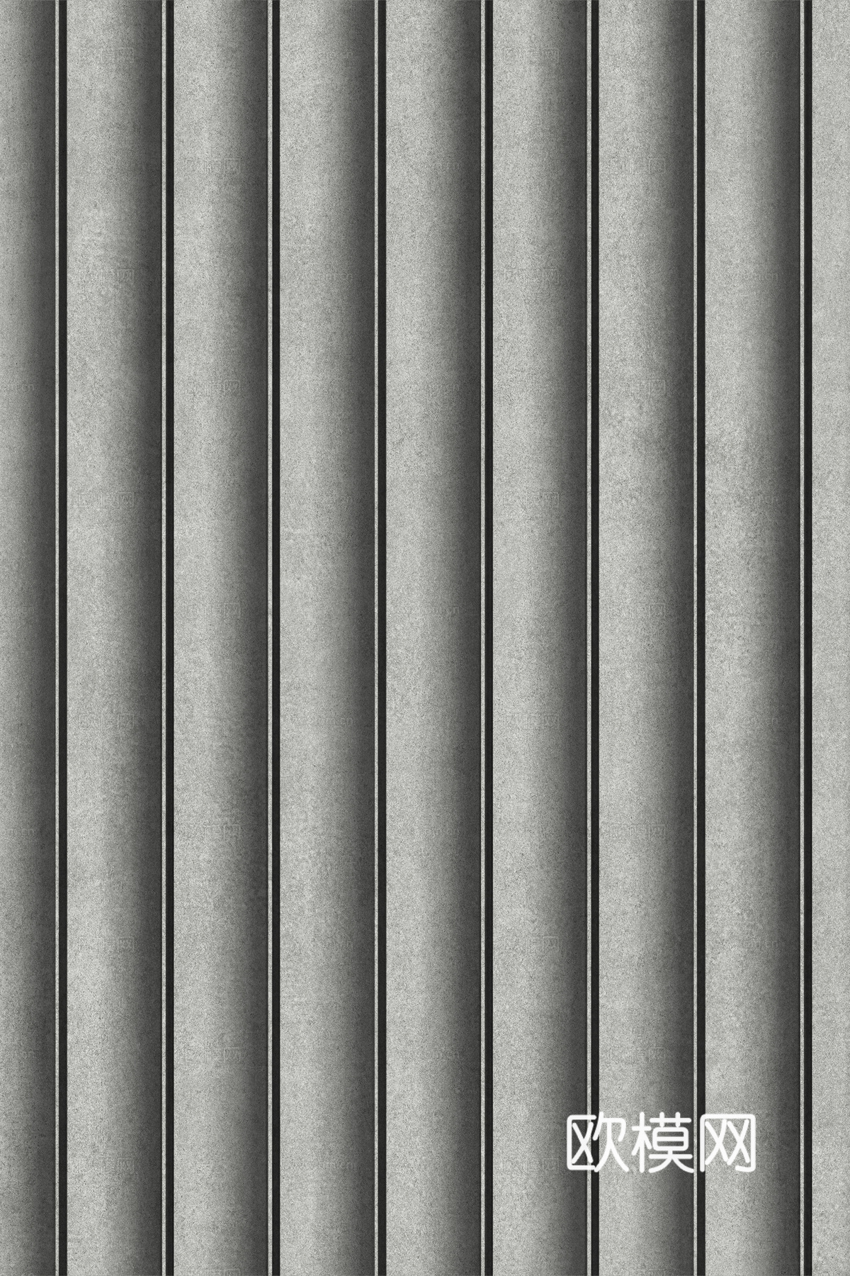 岩板大理石纹波浪艺术背景墙下载（渲染图7）