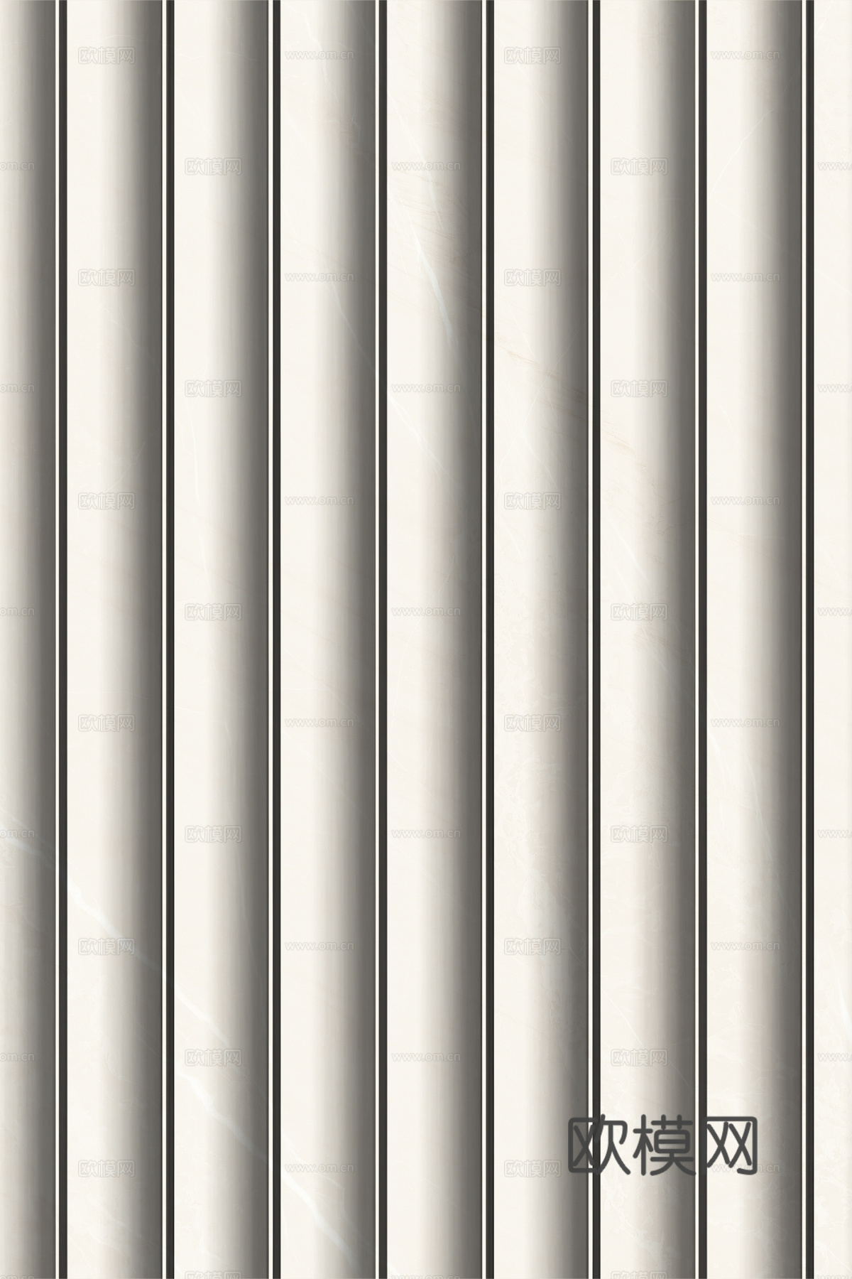 岩板大理石纹波浪艺术背景墙下载（渲染图7）