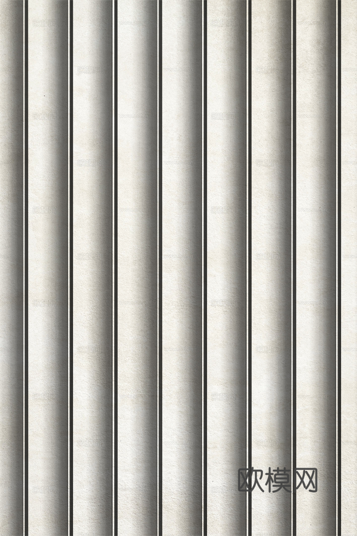 岩板大理石纹波浪艺术背景墙下载（渲染图5）