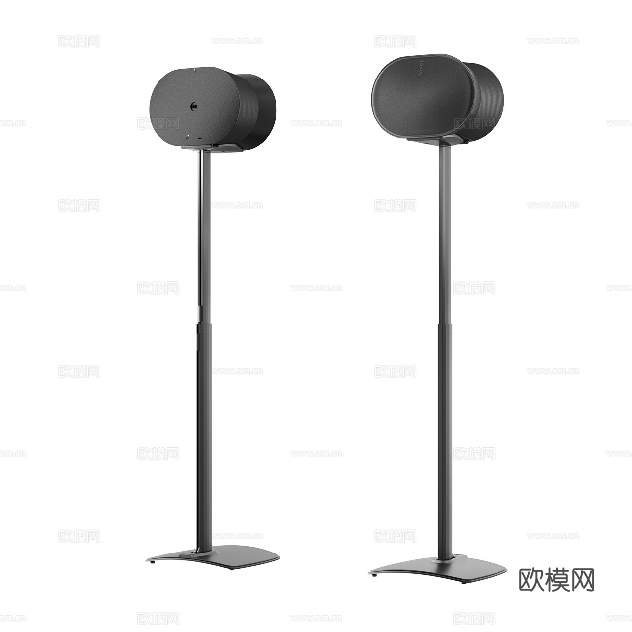 Sonos 现代音响 扬声器 蓝牙音箱 落地音响 音响支架3d模型