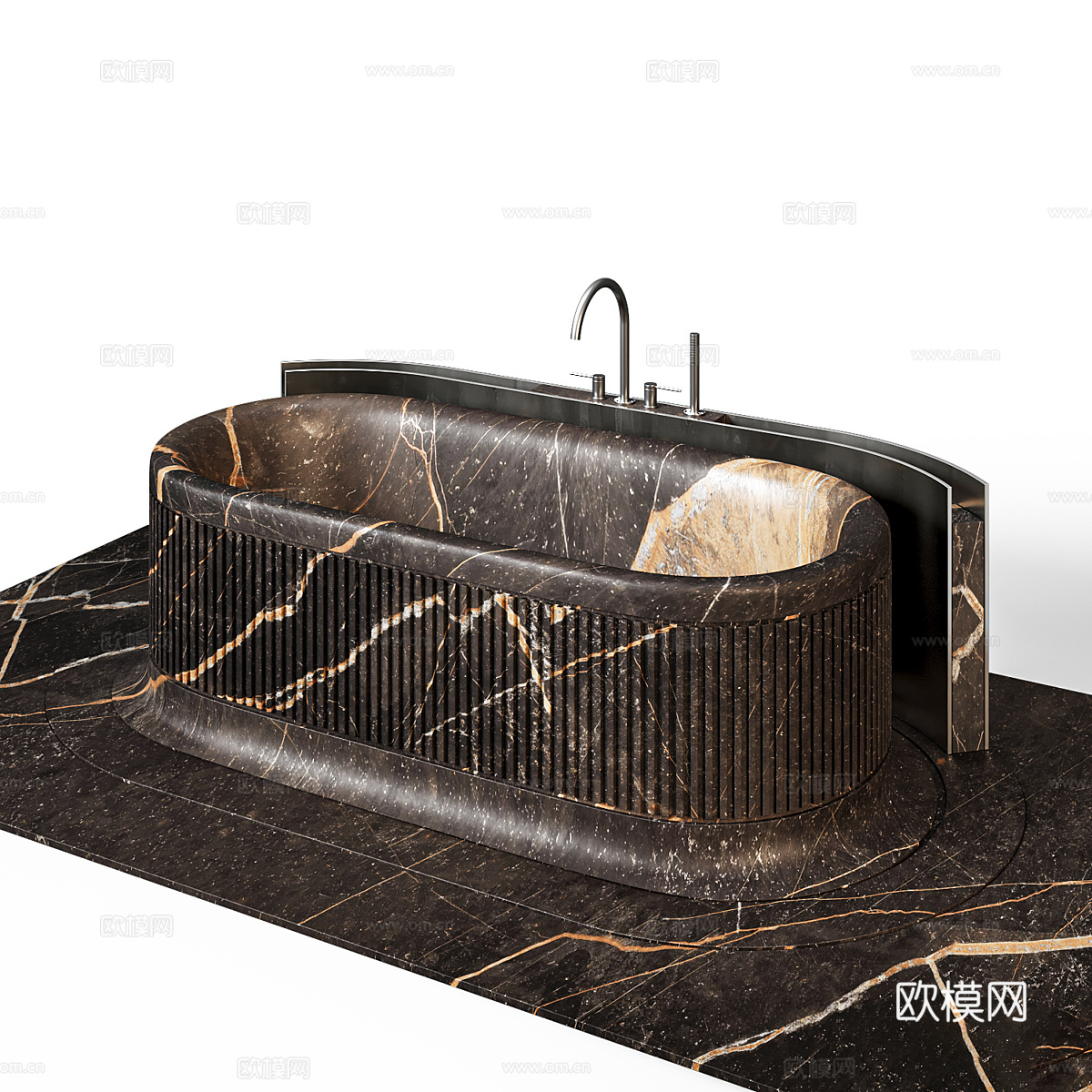 现代意式 Teyo Capriccio 浴缸3d模型