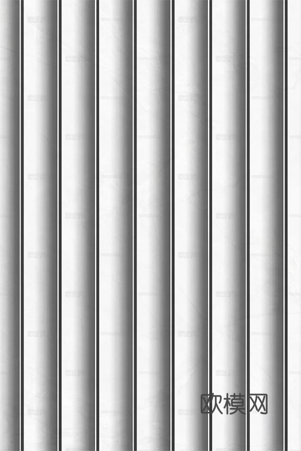 岩板大理石纹波浪艺术背景墙下载（渲染图6）