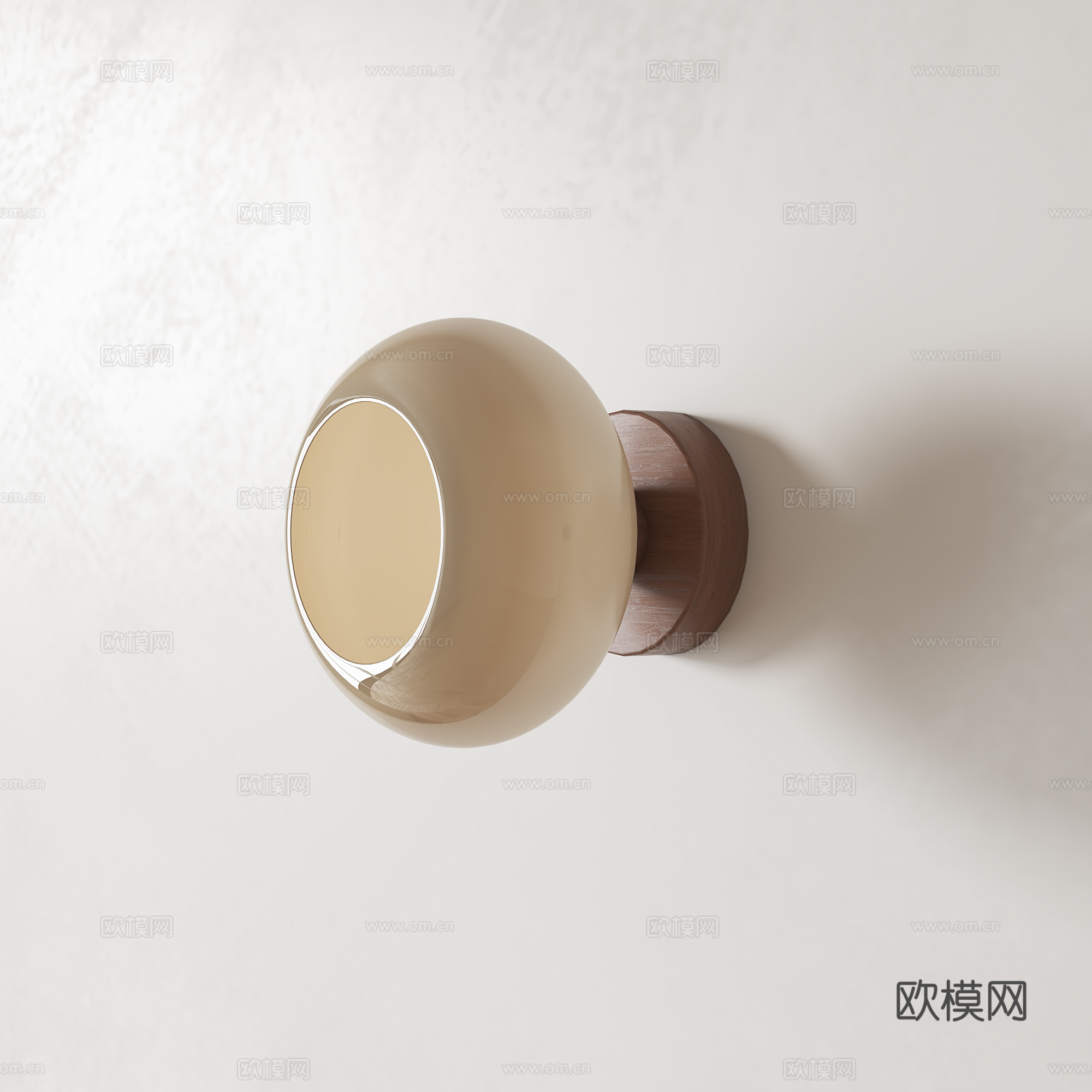 法式中古壁灯 床头壁灯su模型