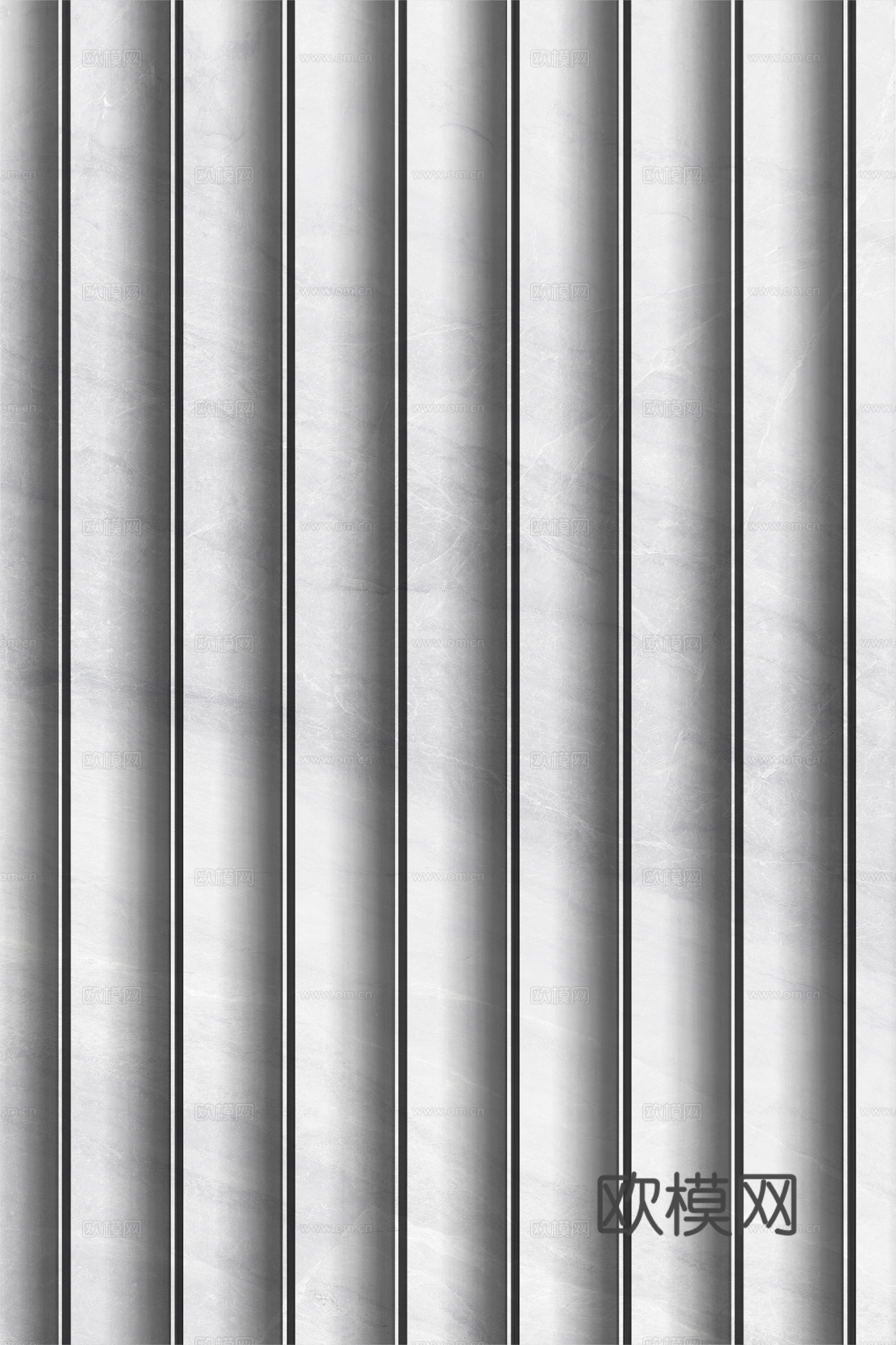 岩板大理石纹波浪艺术背景墙下载（渲染图7）