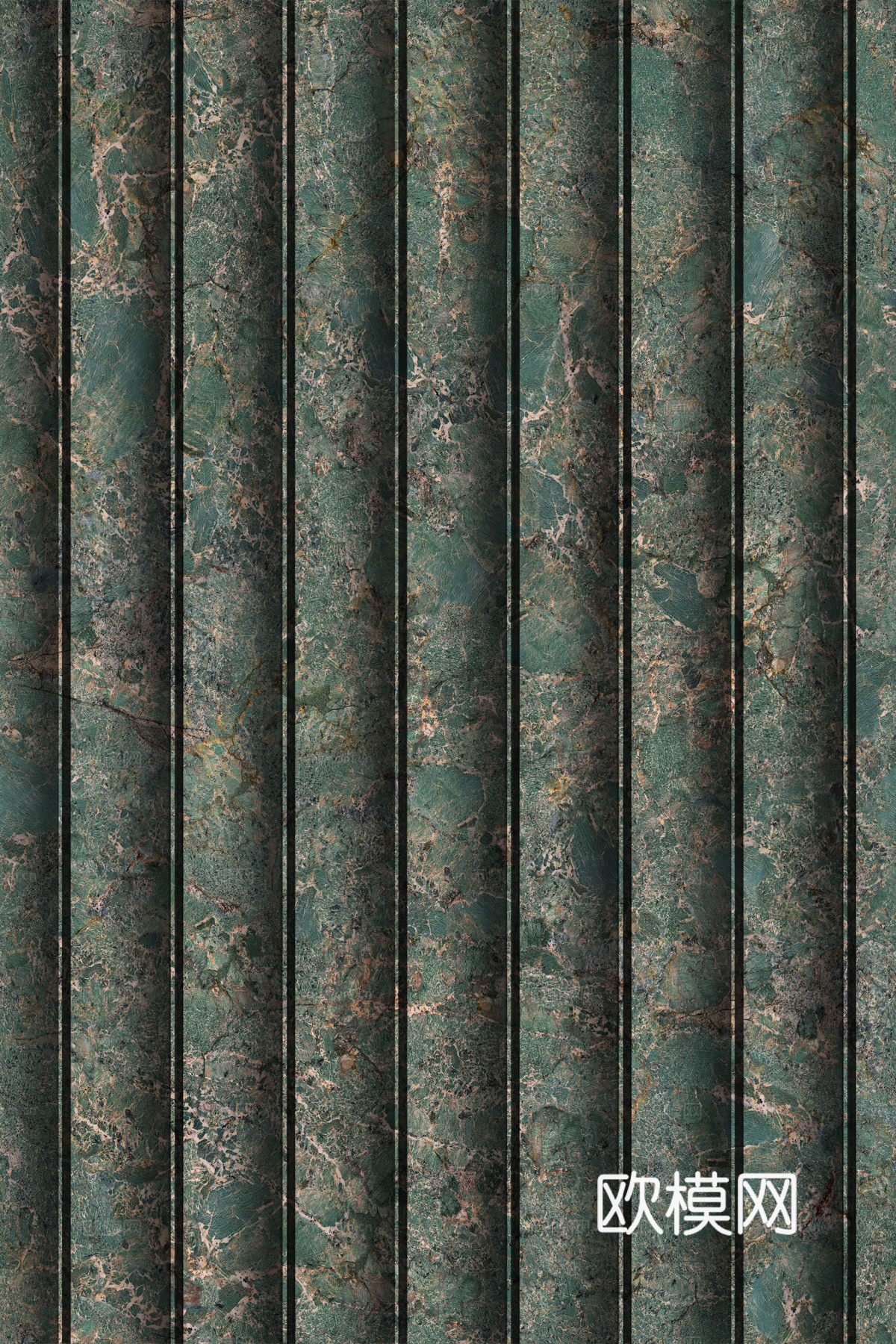 岩板大理石纹波浪艺术背景墙下载（渲染图8）