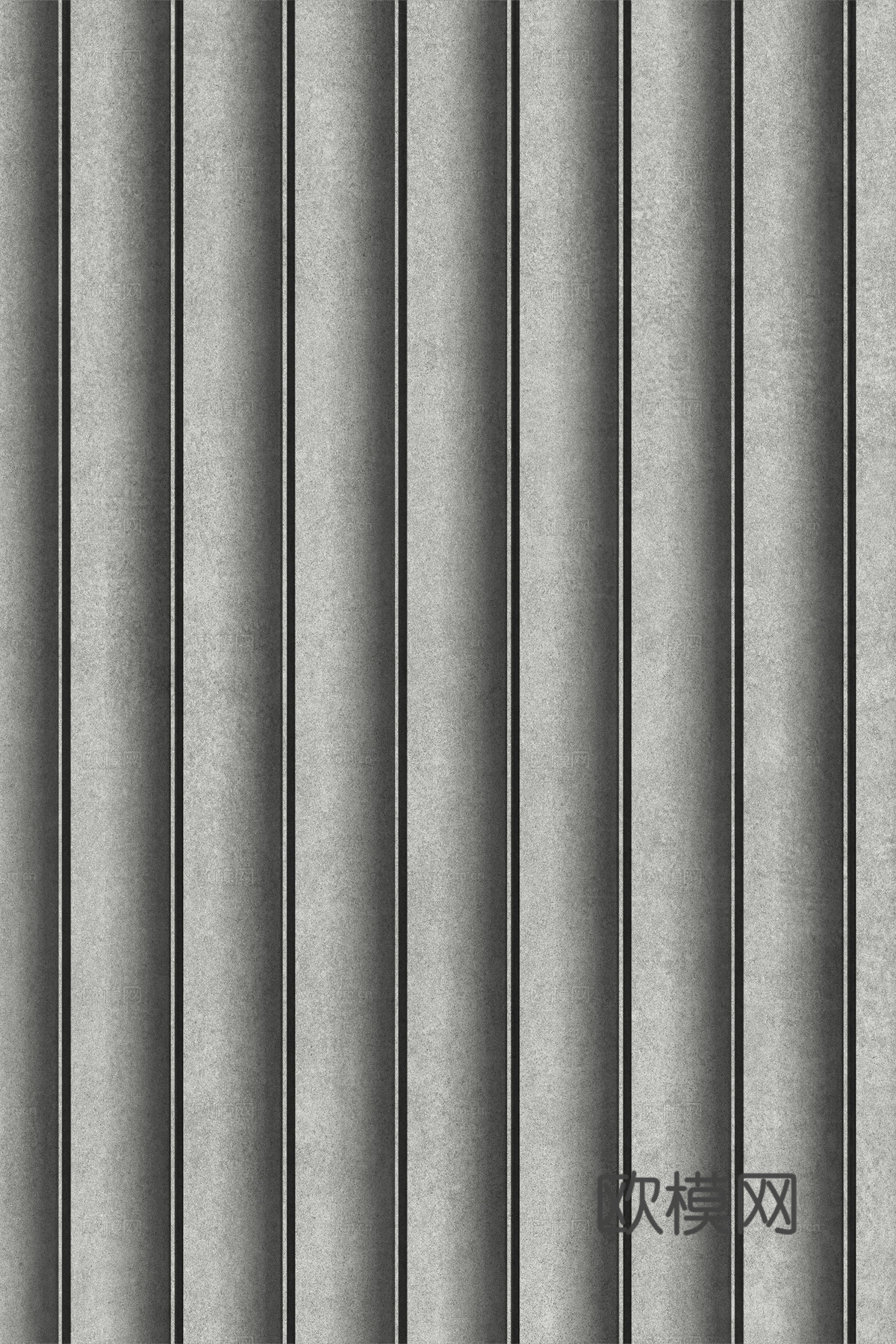 岩板大理石纹波浪艺术背景墙下载（渲染图1）