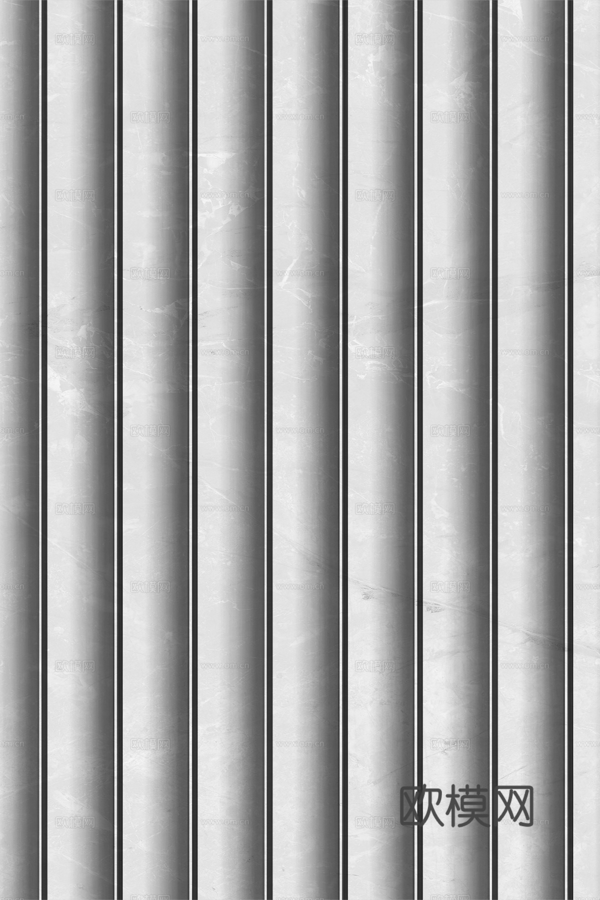 岩板大理石纹波浪艺术背景墙下载（渲染图6）