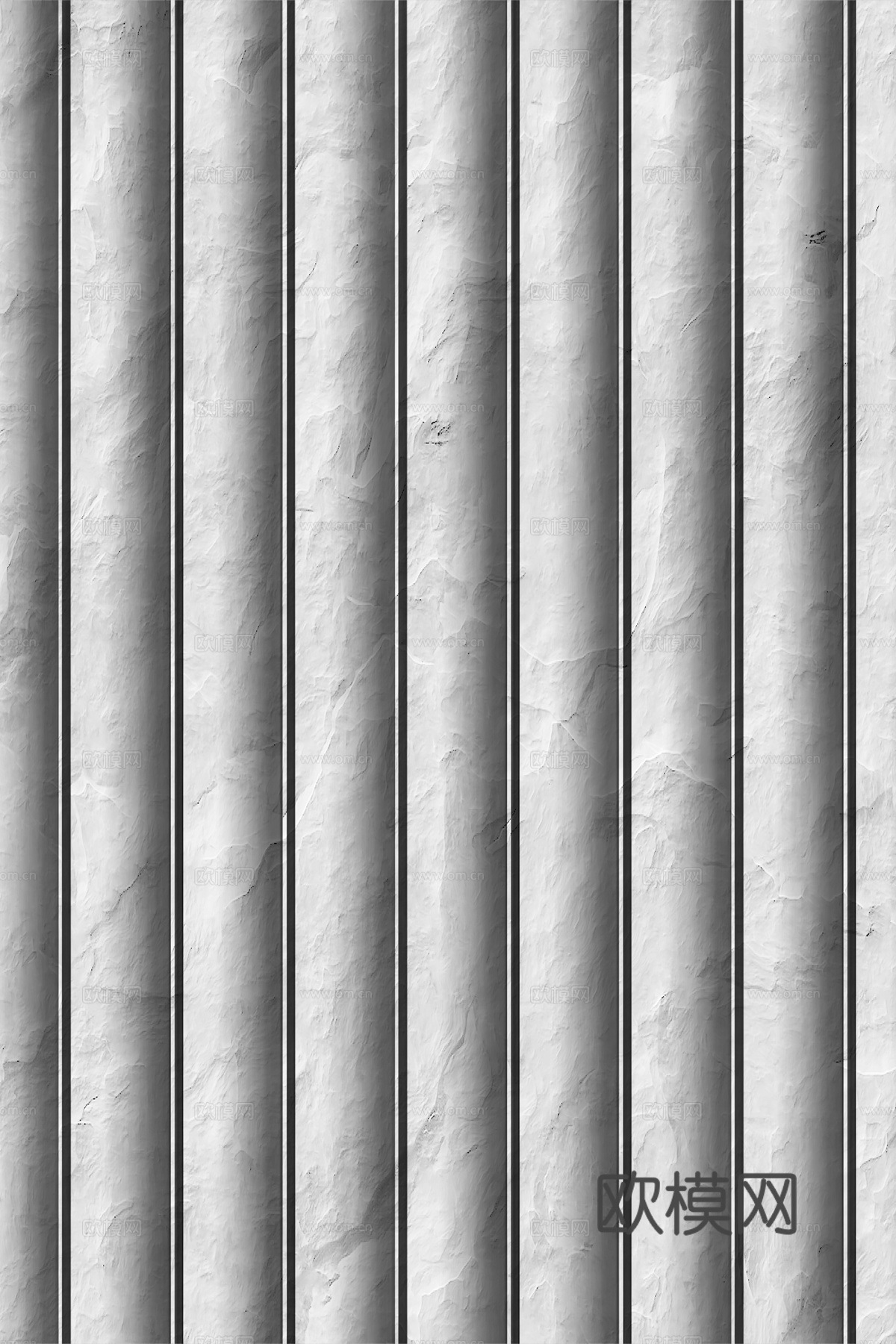 岩板大理石纹波浪艺术背景墙下载（渲染图2）