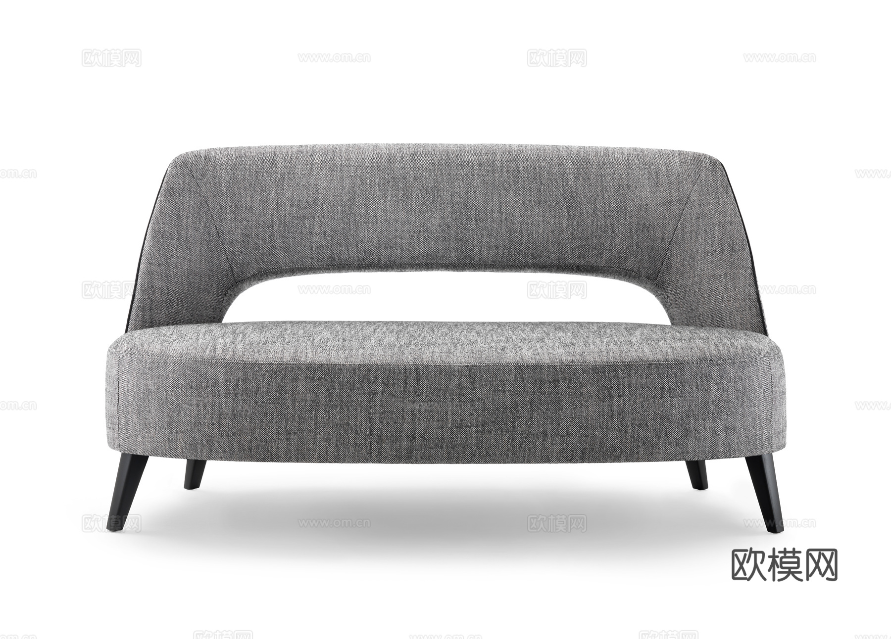 现代Flexform沙发 双人沙发su模型