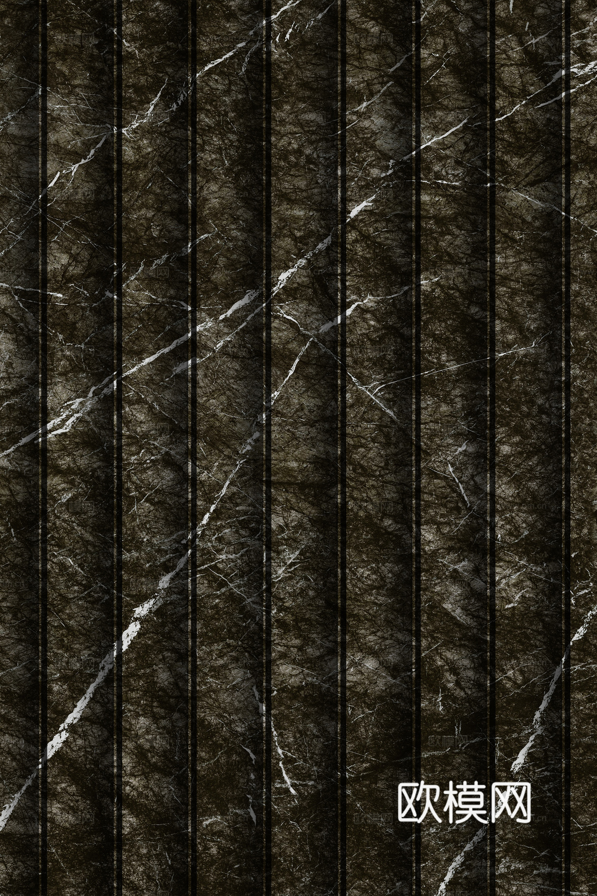 岩板大理石纹波浪艺术背景墙下载（渲染图4）