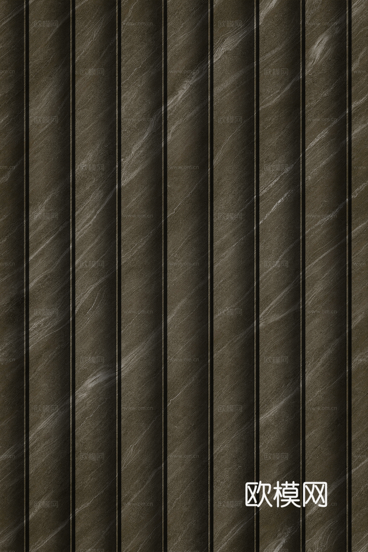 岩板大理石纹波浪艺术背景墙下载（渲染图6）