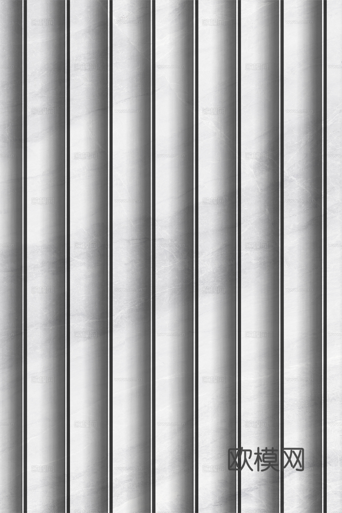 岩板大理石纹波浪艺术背景墙下载（渲染图5）