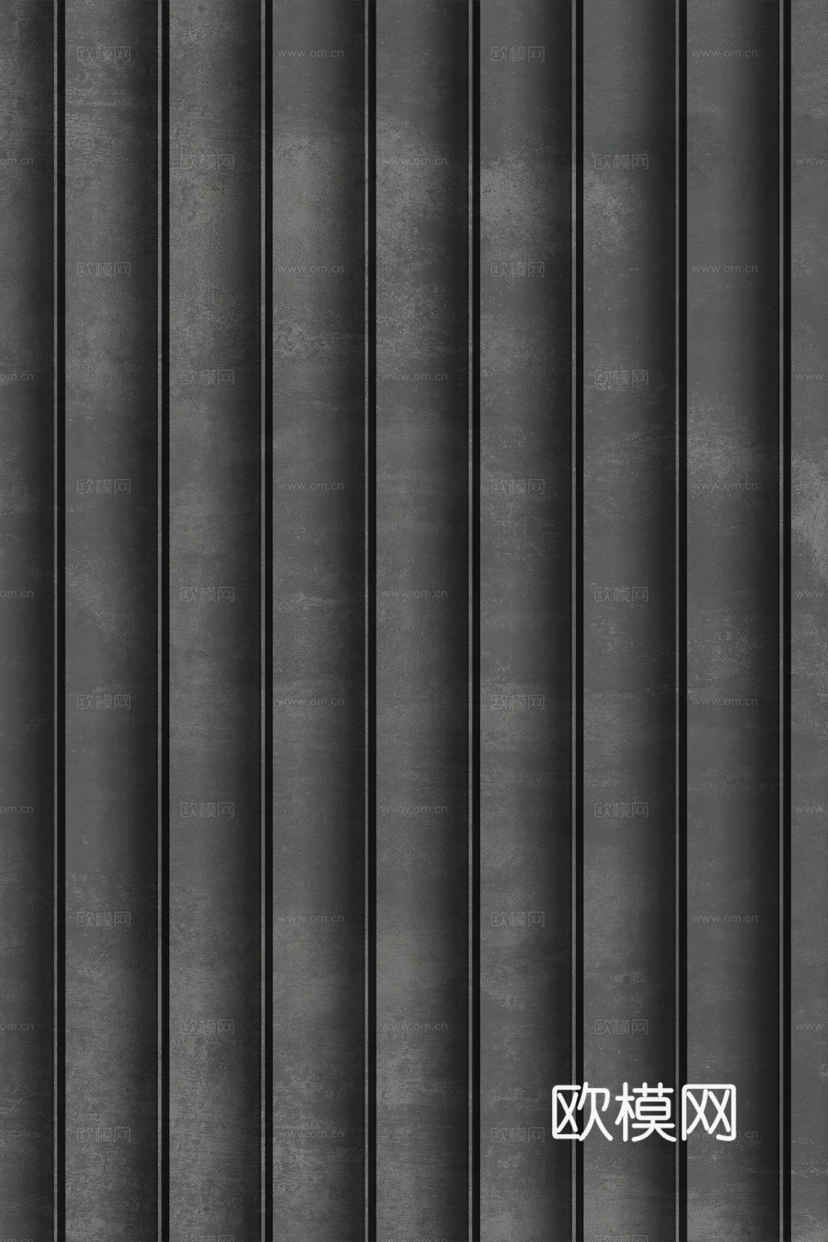 岩板大理石纹波浪艺术背景墙下载（渲染图2）