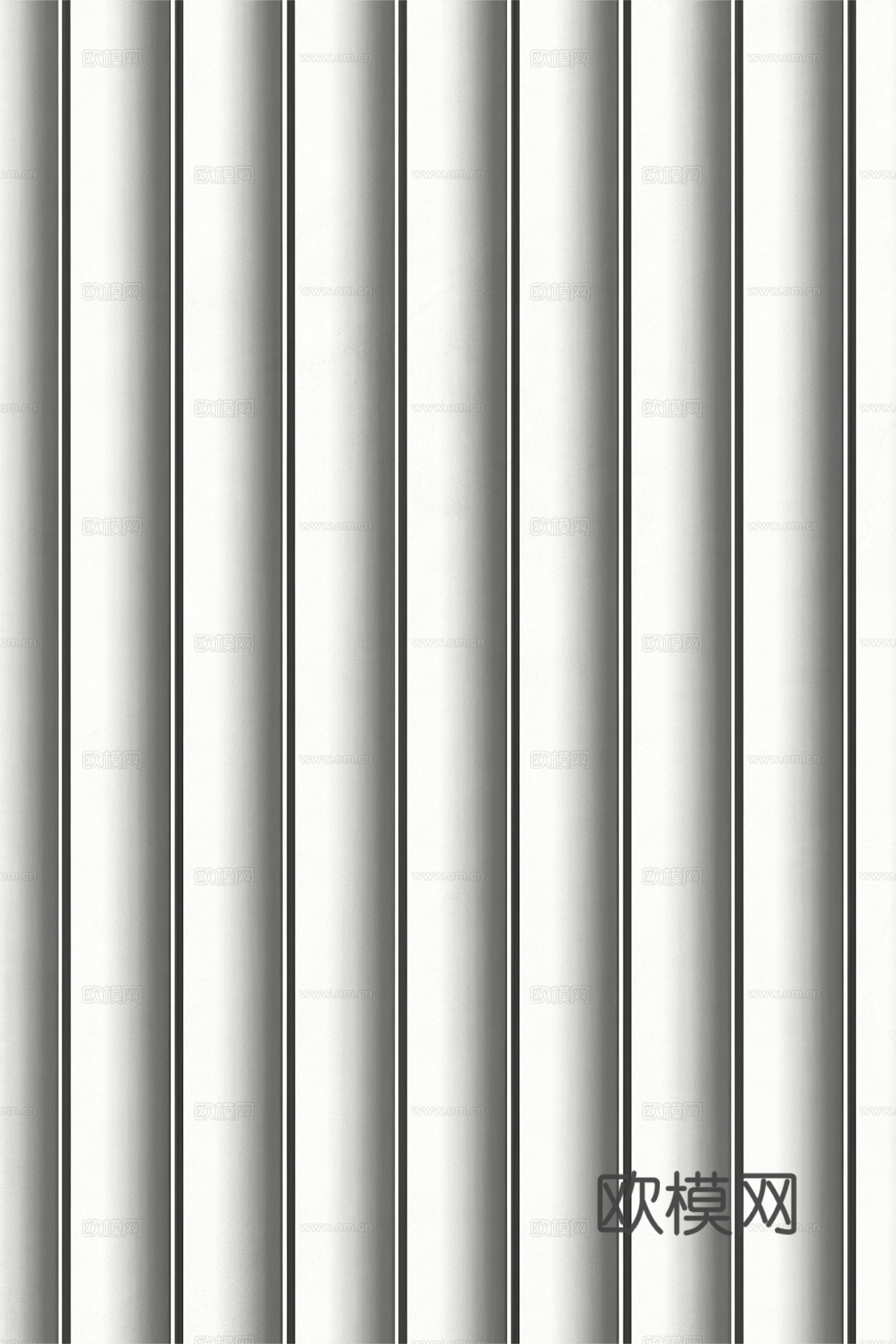 岩板大理石纹波浪艺术背景墙下载（渲染图5）