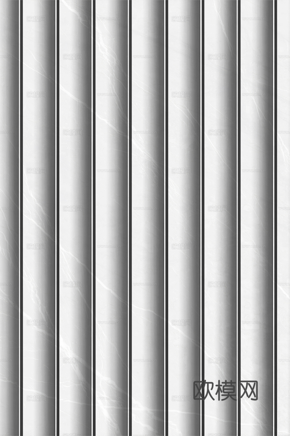 岩板大理石纹波浪艺术背景墙下载（渲染图1）