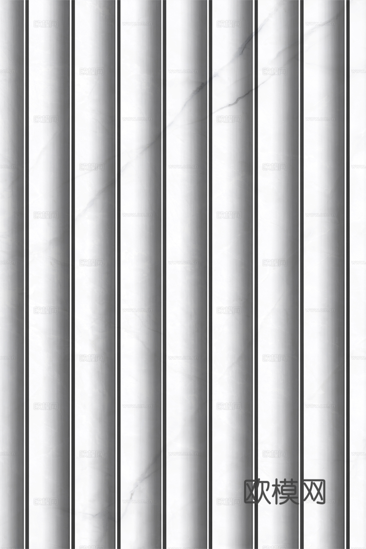 岩板大理石纹波浪艺术背景墙下载（渲染图2）