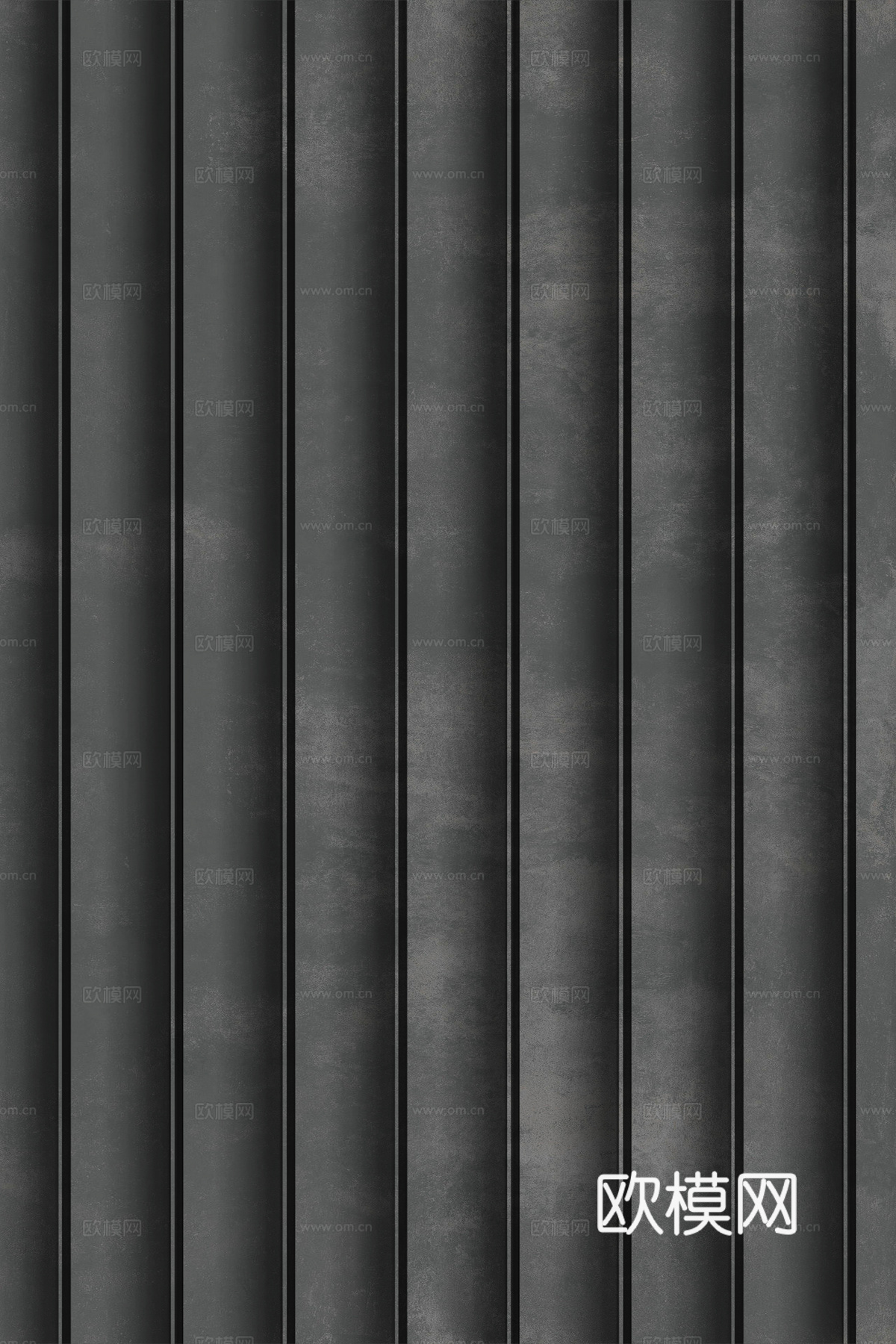 岩板大理石纹波浪艺术背景墙下载（渲染图3）