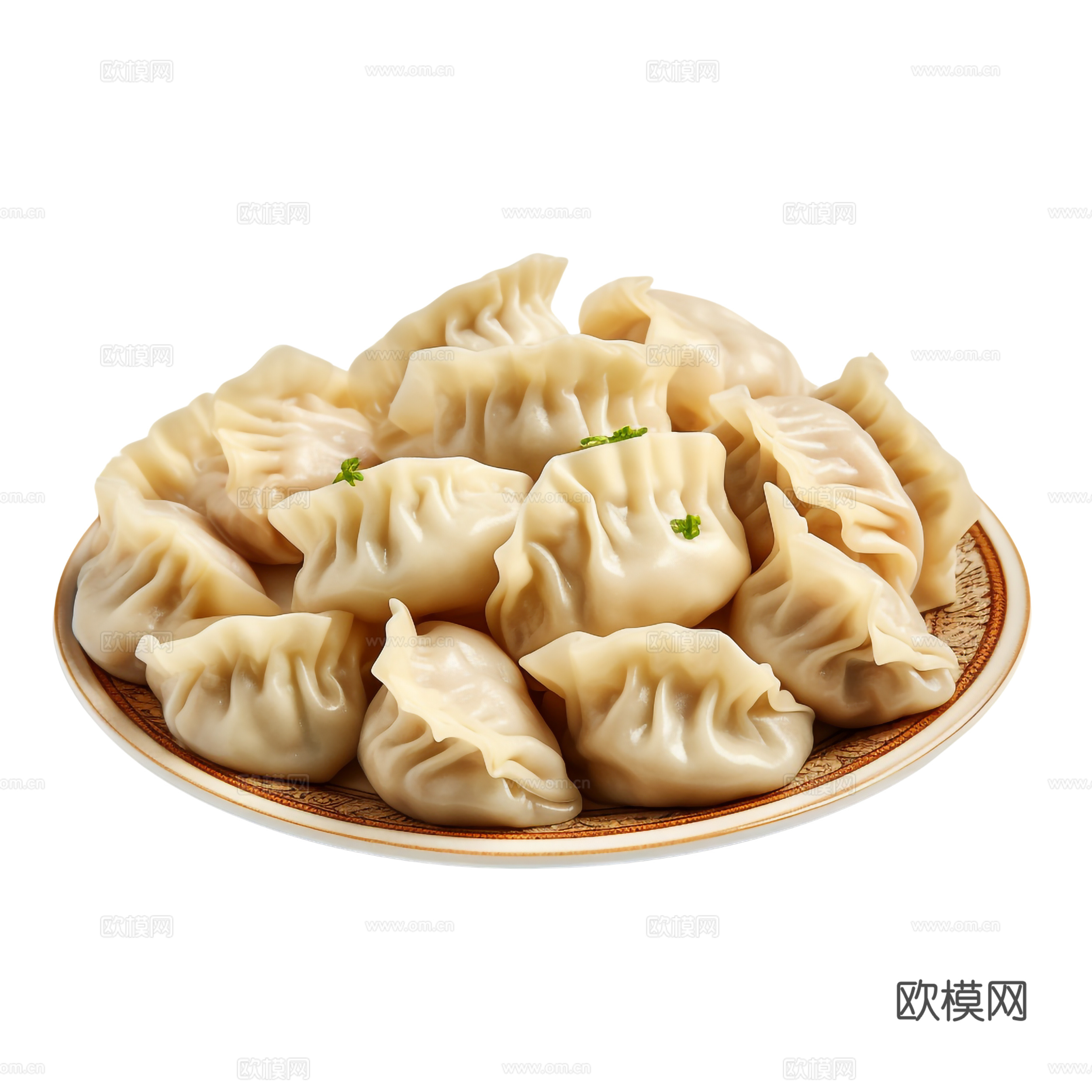 免抠水饺 煎饺 包子