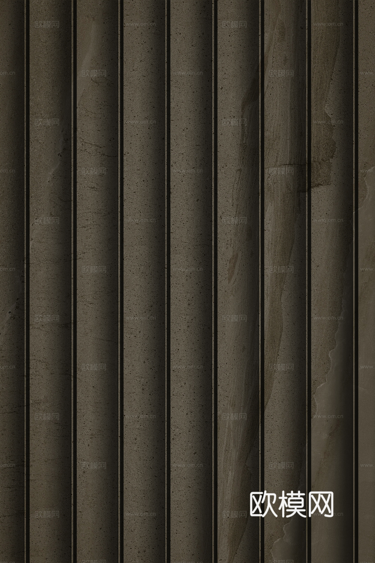 岩板大理石纹波浪艺术背景墙下载（渲染图8）