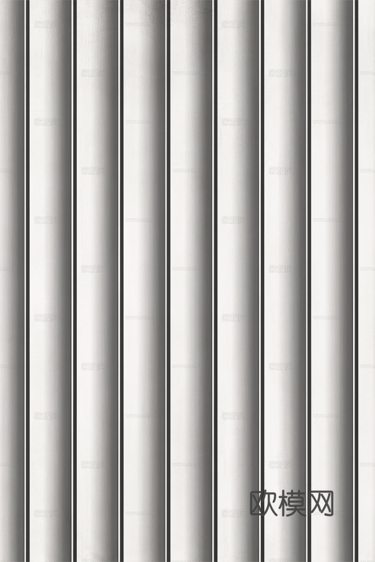 岩板大理石纹波浪艺术背景墙下载（渲染图6）