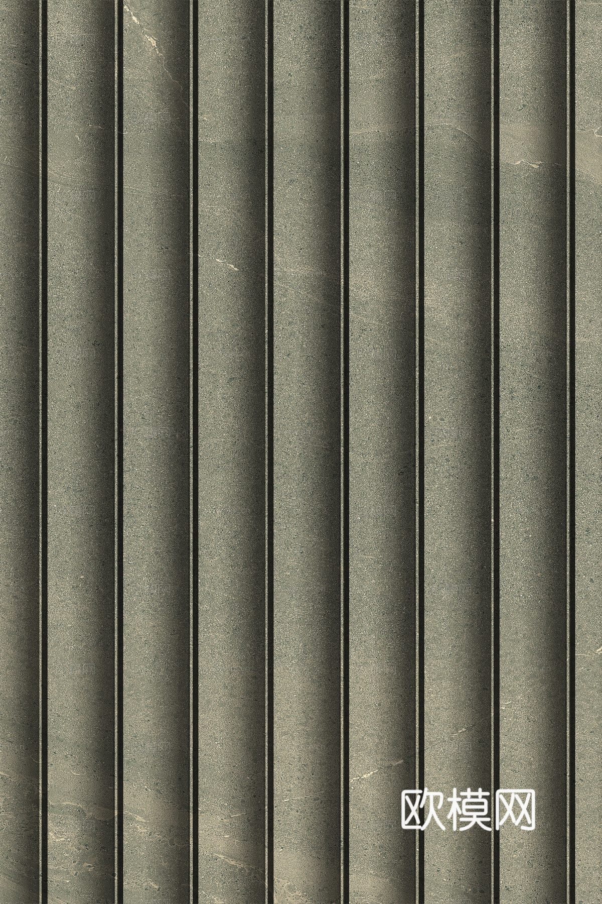 岩板大理石纹波浪艺术背景墙下载（渲染图8）