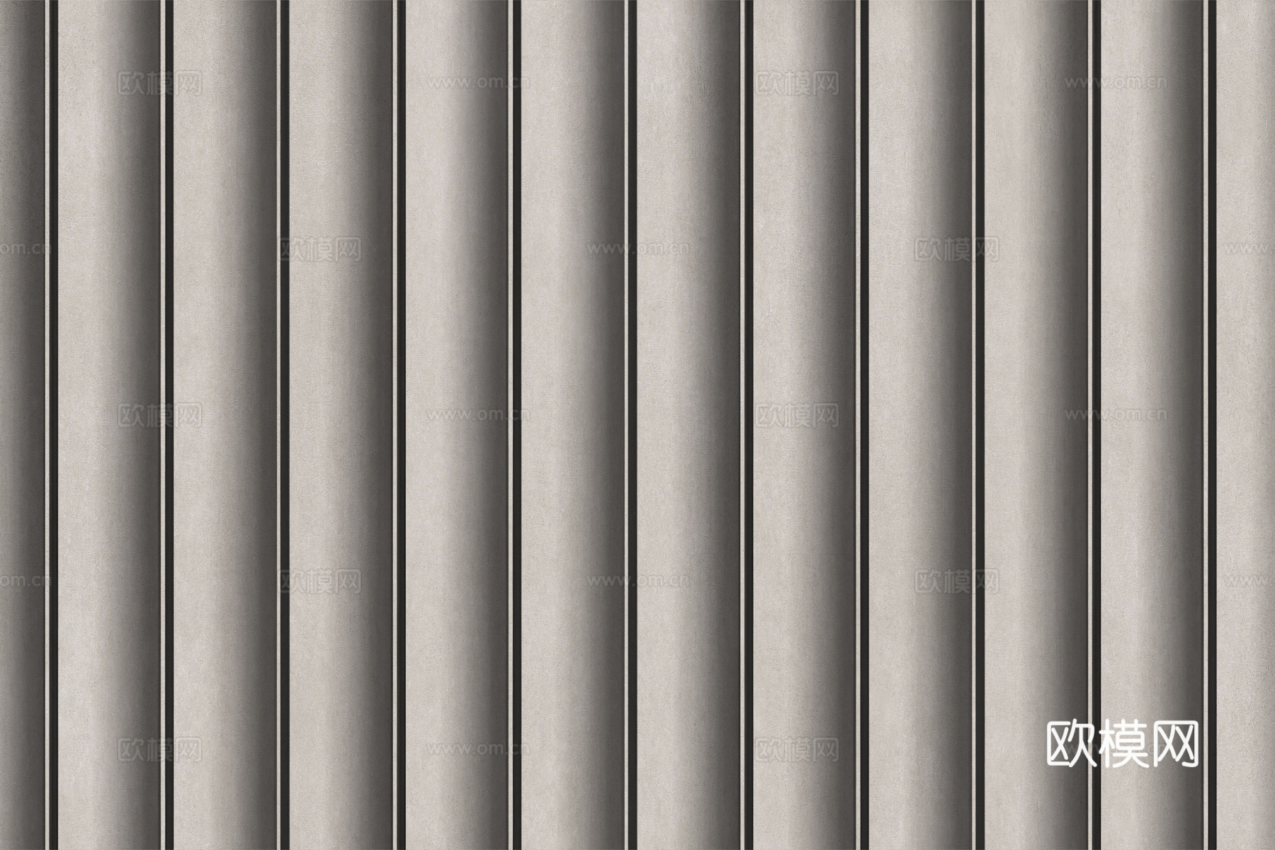 岩板大理石纹波浪艺术背景墙下载（渲染图6）