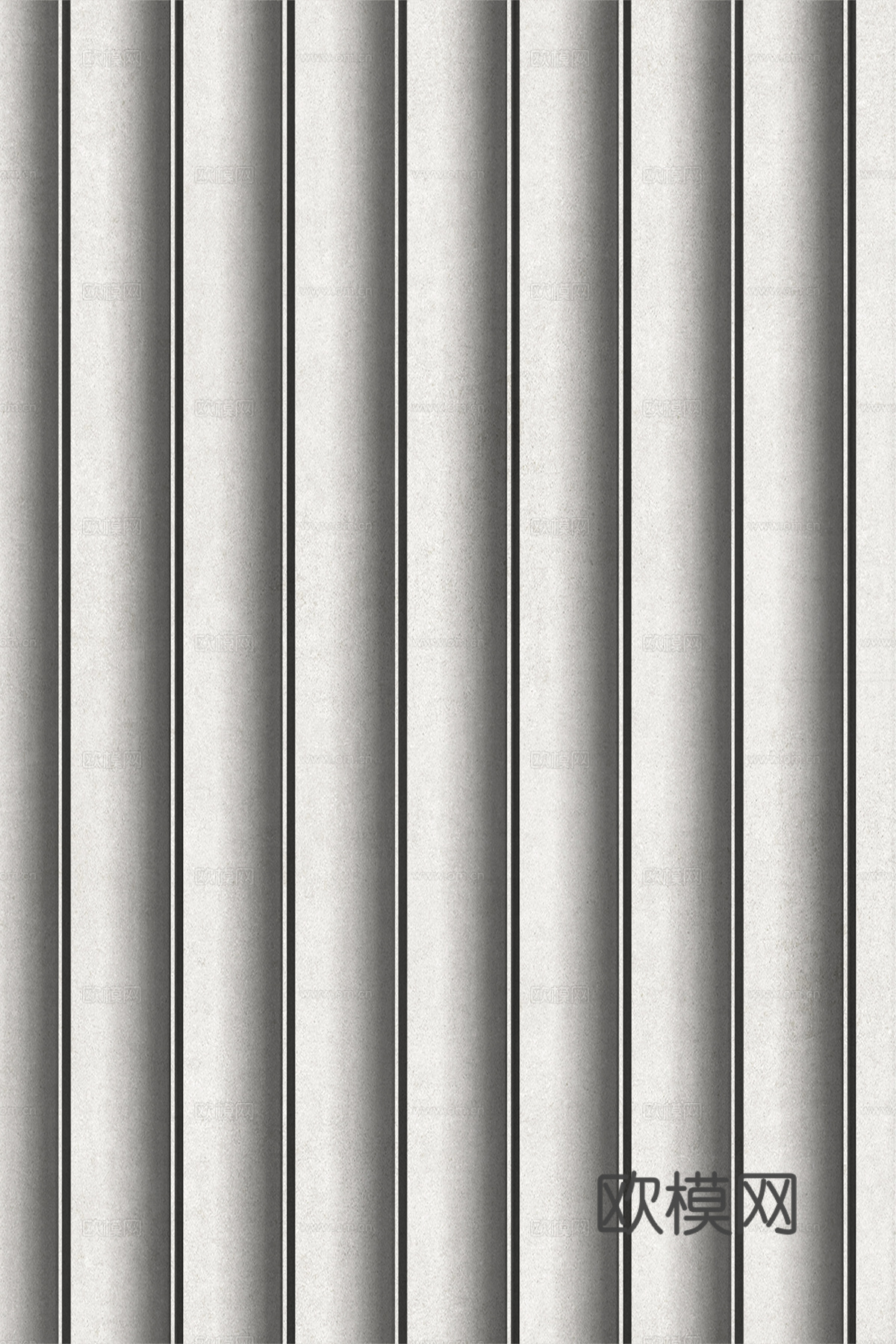 岩板大理石纹波浪艺术背景墙下载（渲染图3）