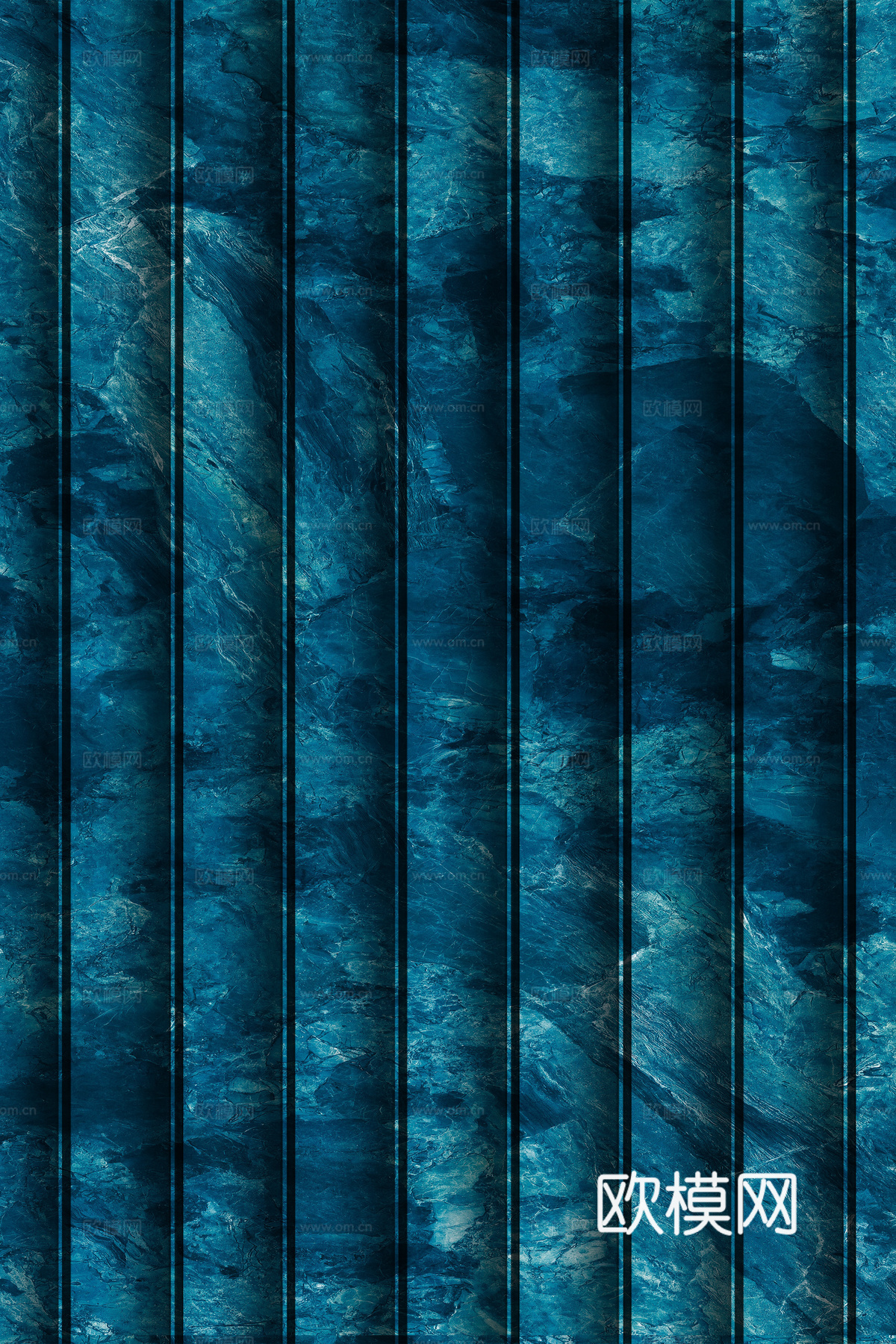 岩板大理石纹波浪艺术背景墙下载（渲染图7）