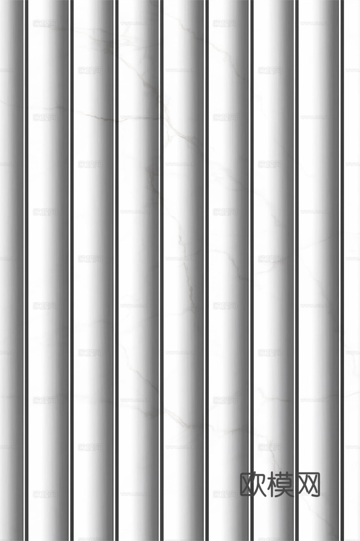 岩板大理石纹波浪艺术背景墙下载（渲染图8）