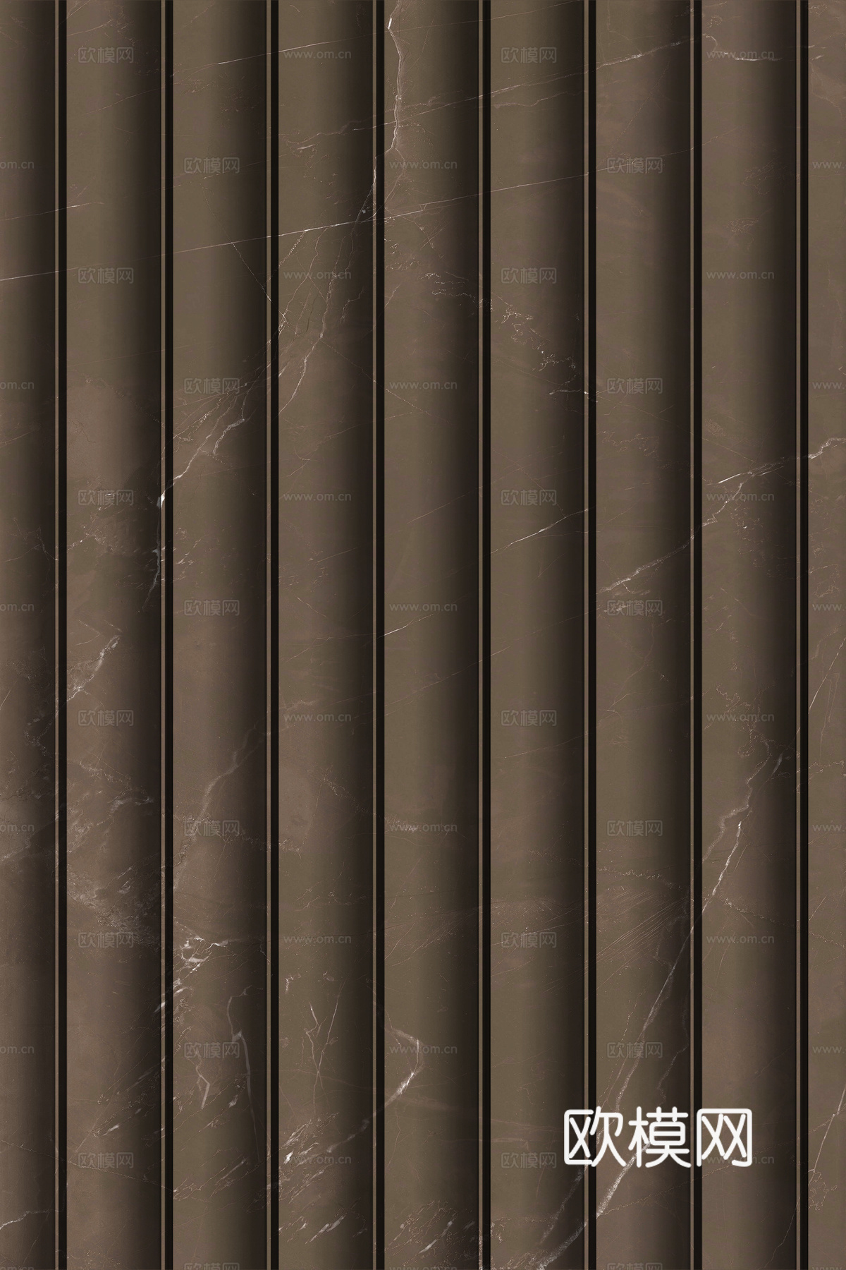 岩板大理石纹波浪艺术背景墙下载（渲染图2）