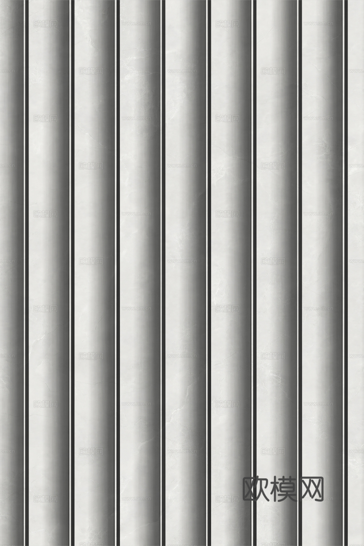 岩板大理石纹波浪艺术背景墙下载（渲染图6）