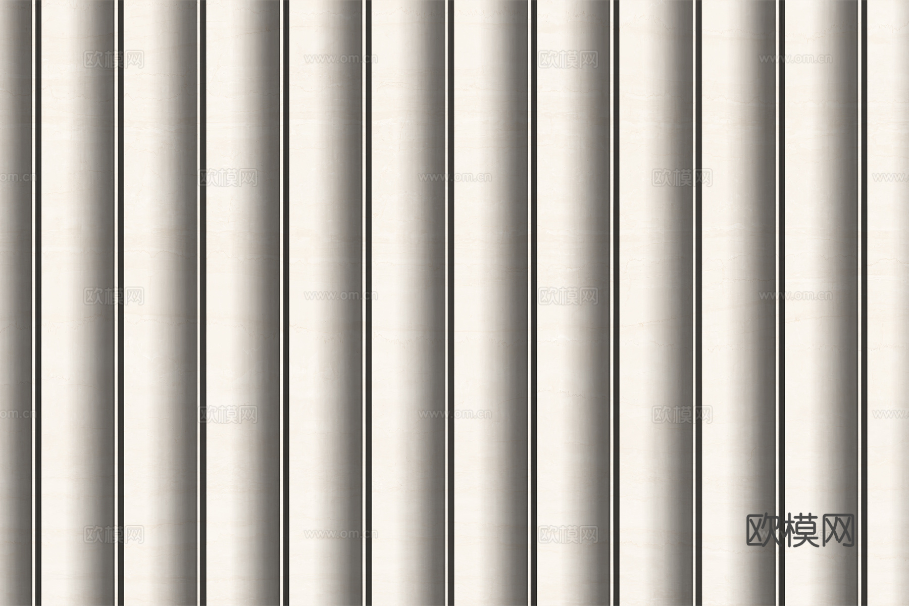 岩板大理石纹波浪艺术背景墙下载（渲染图4）