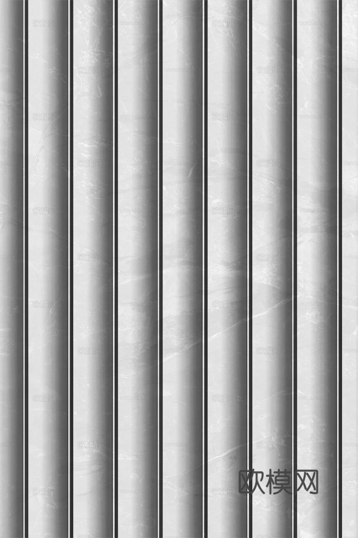 岩板大理石纹波浪艺术背景墙下载（渲染图4）