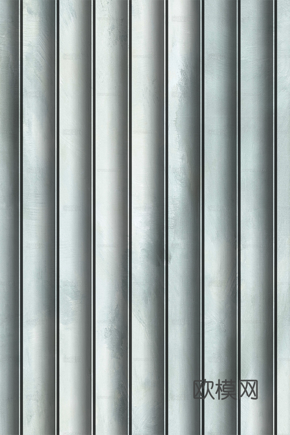 岩板大理石纹波浪艺术背景墙下载（渲染图6）