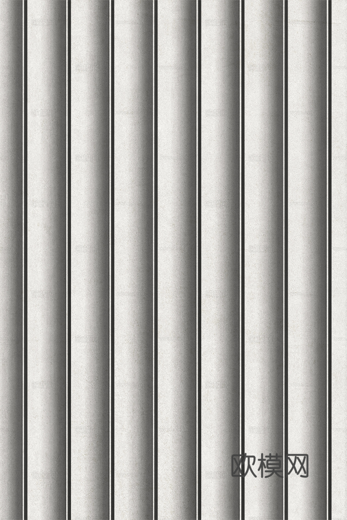 岩板大理石纹波浪艺术背景墙下载（渲染图4）