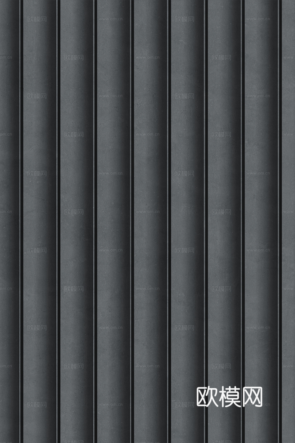 岩板大理石纹波浪艺术背景墙下载（渲染图7）