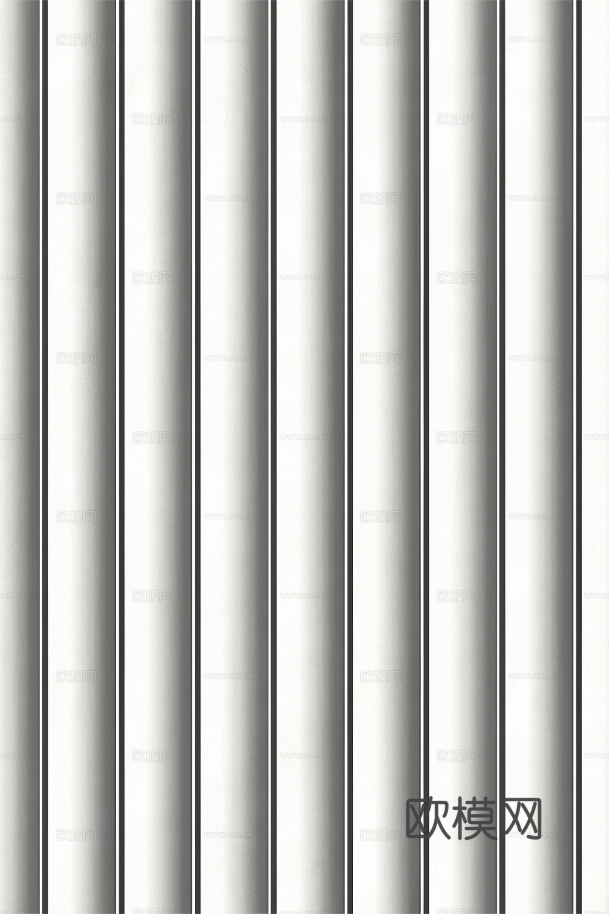 岩板大理石纹波浪艺术背景墙下载（渲染图3）