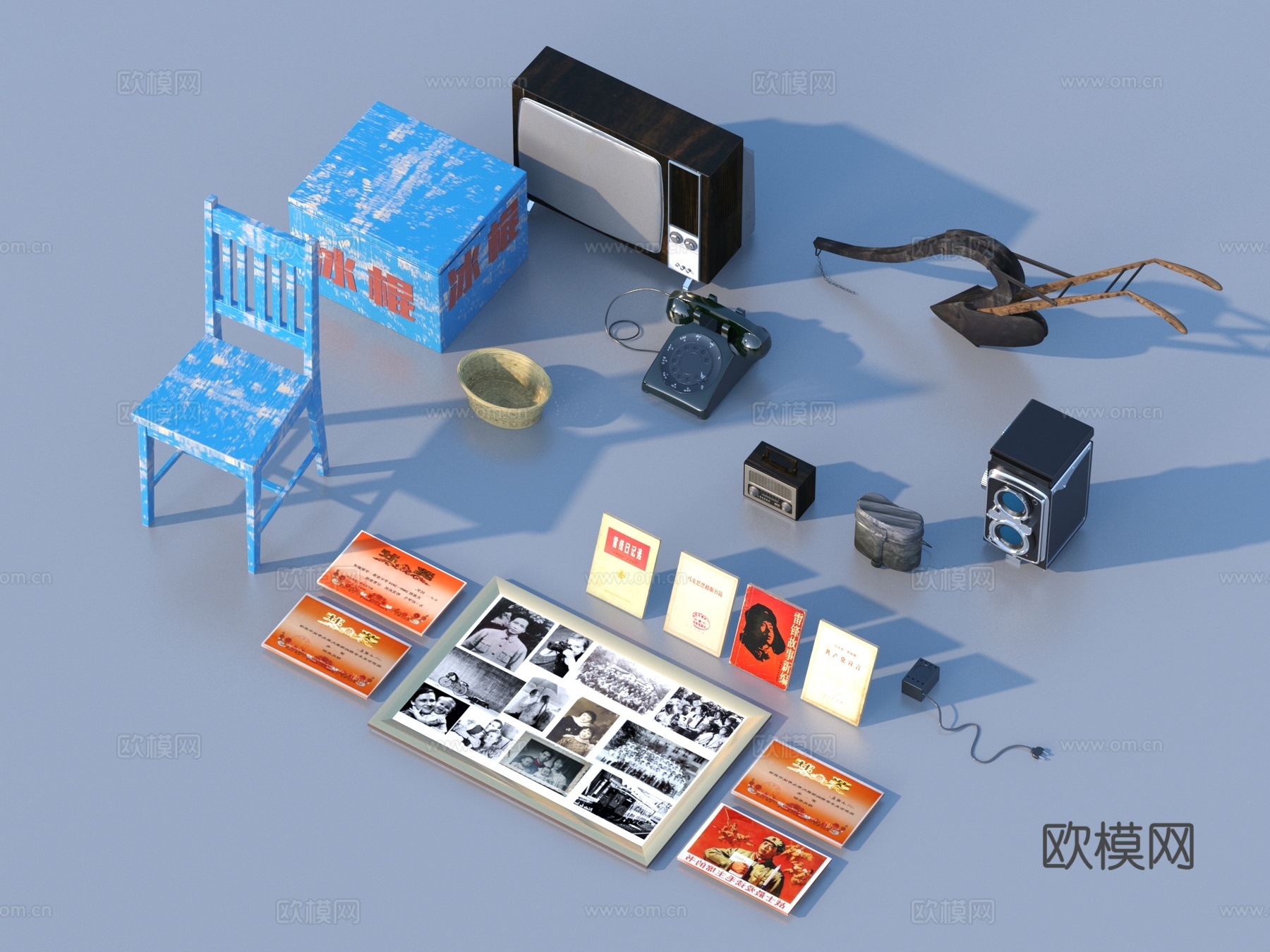 生活用品 小品3d模型