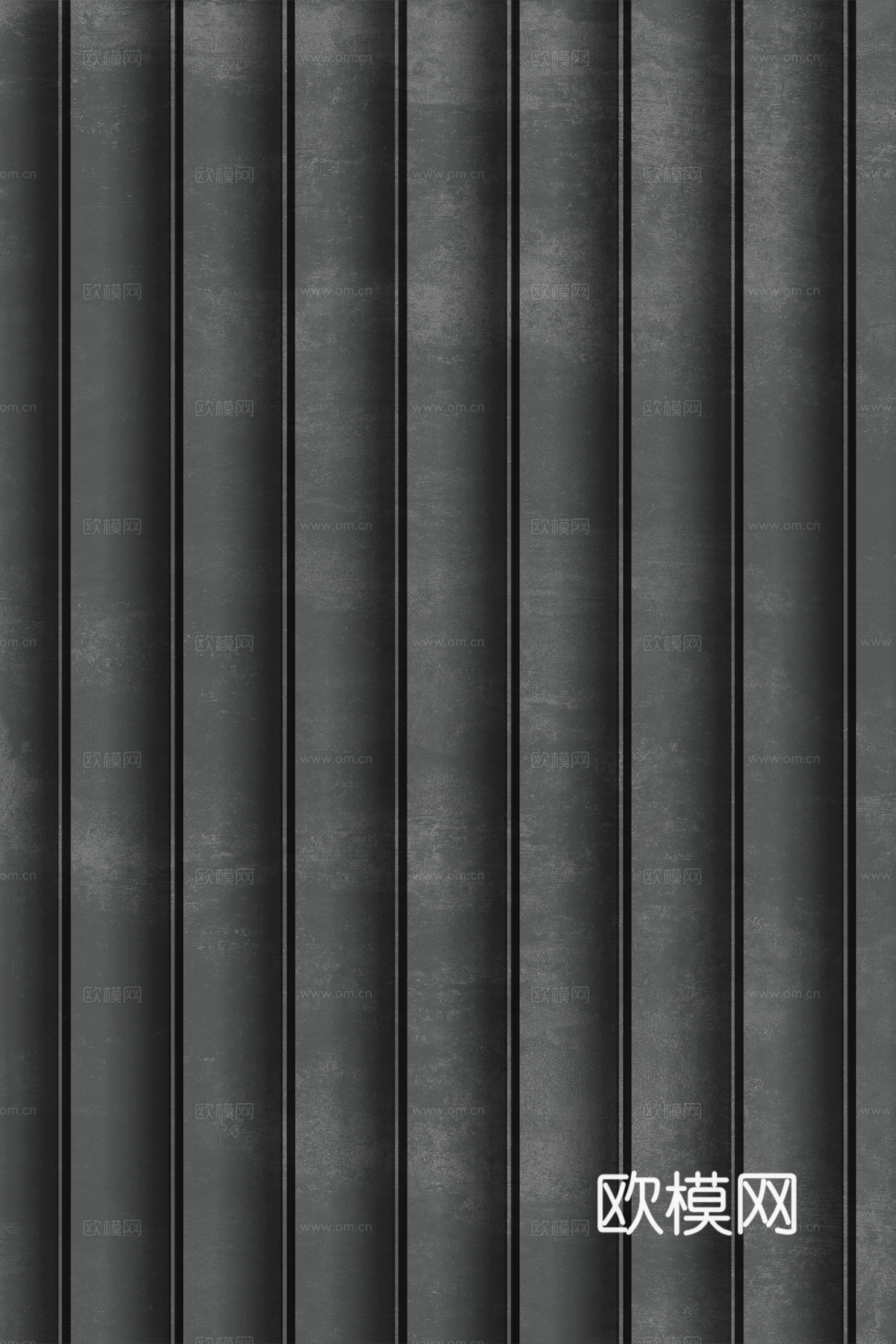 岩板大理石纹波浪艺术背景墙下载（渲染图4）