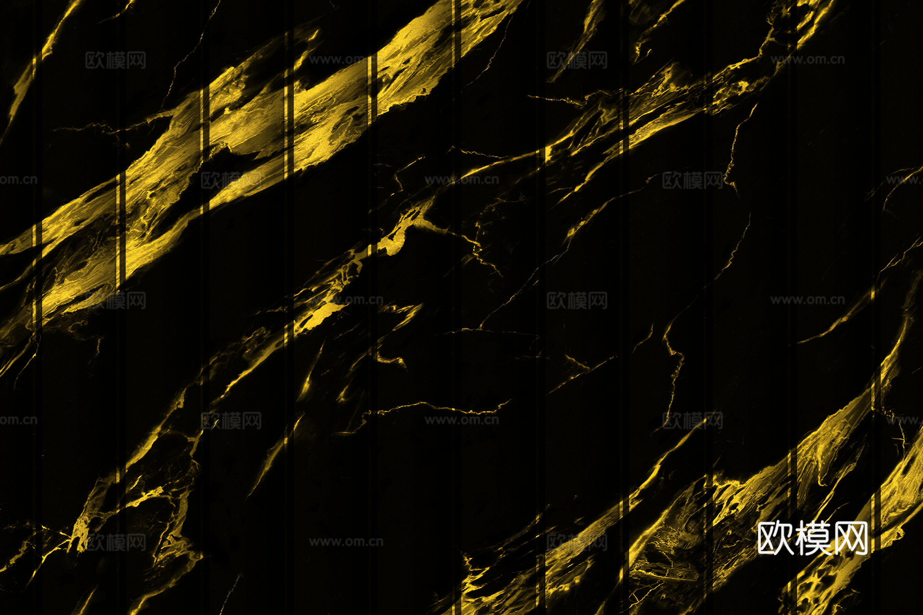 岩板大理石纹波浪艺术背景墙下载（渲染图3）