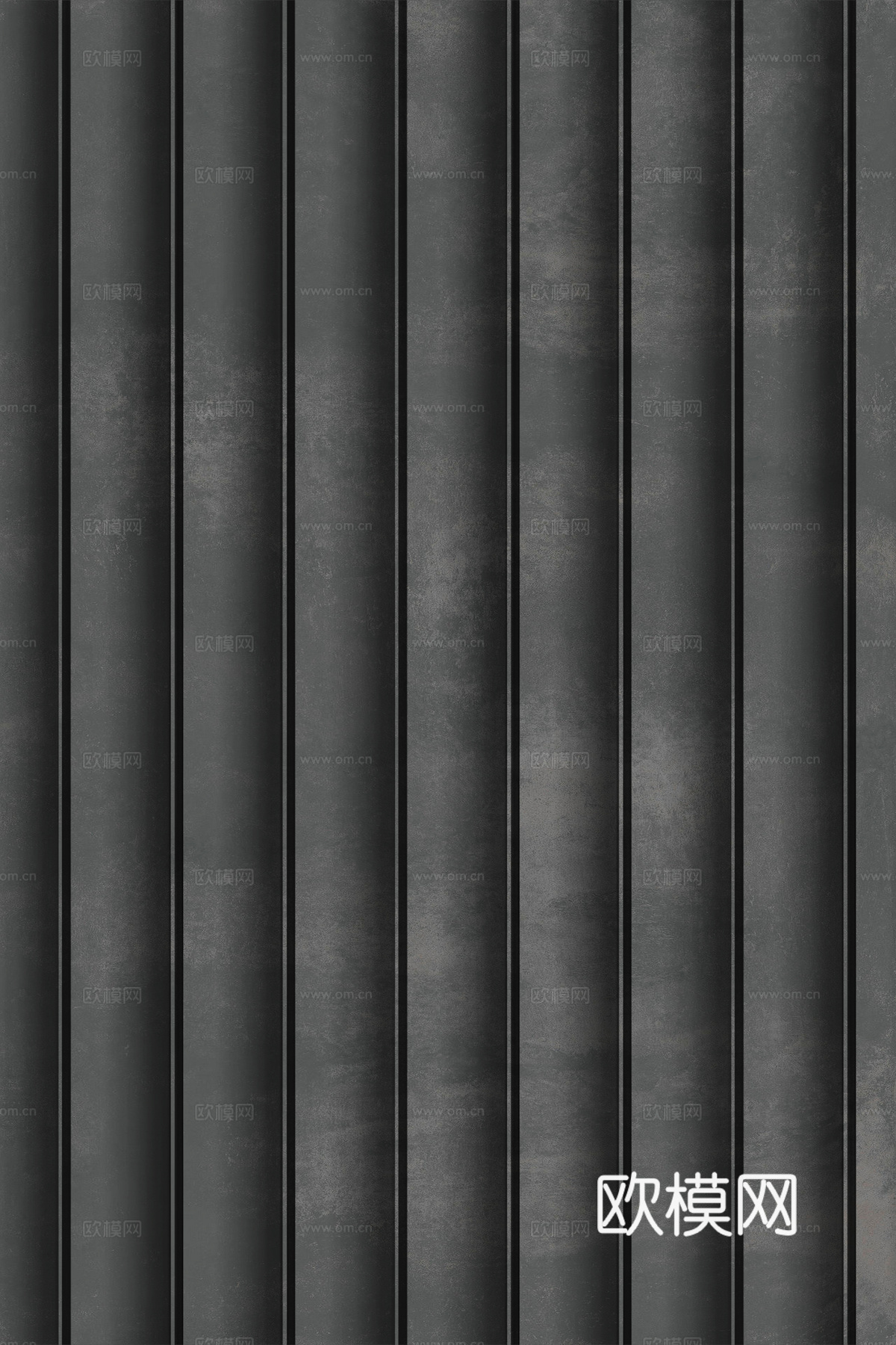 岩板大理石纹波浪艺术背景墙下载（渲染图1）