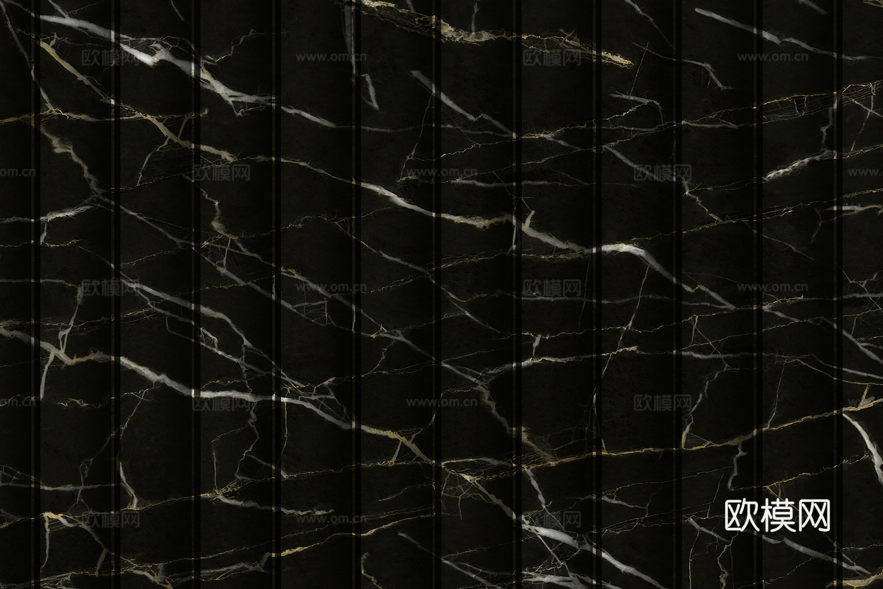 岩板大理石纹波浪艺术背景墙下载（渲染图2）