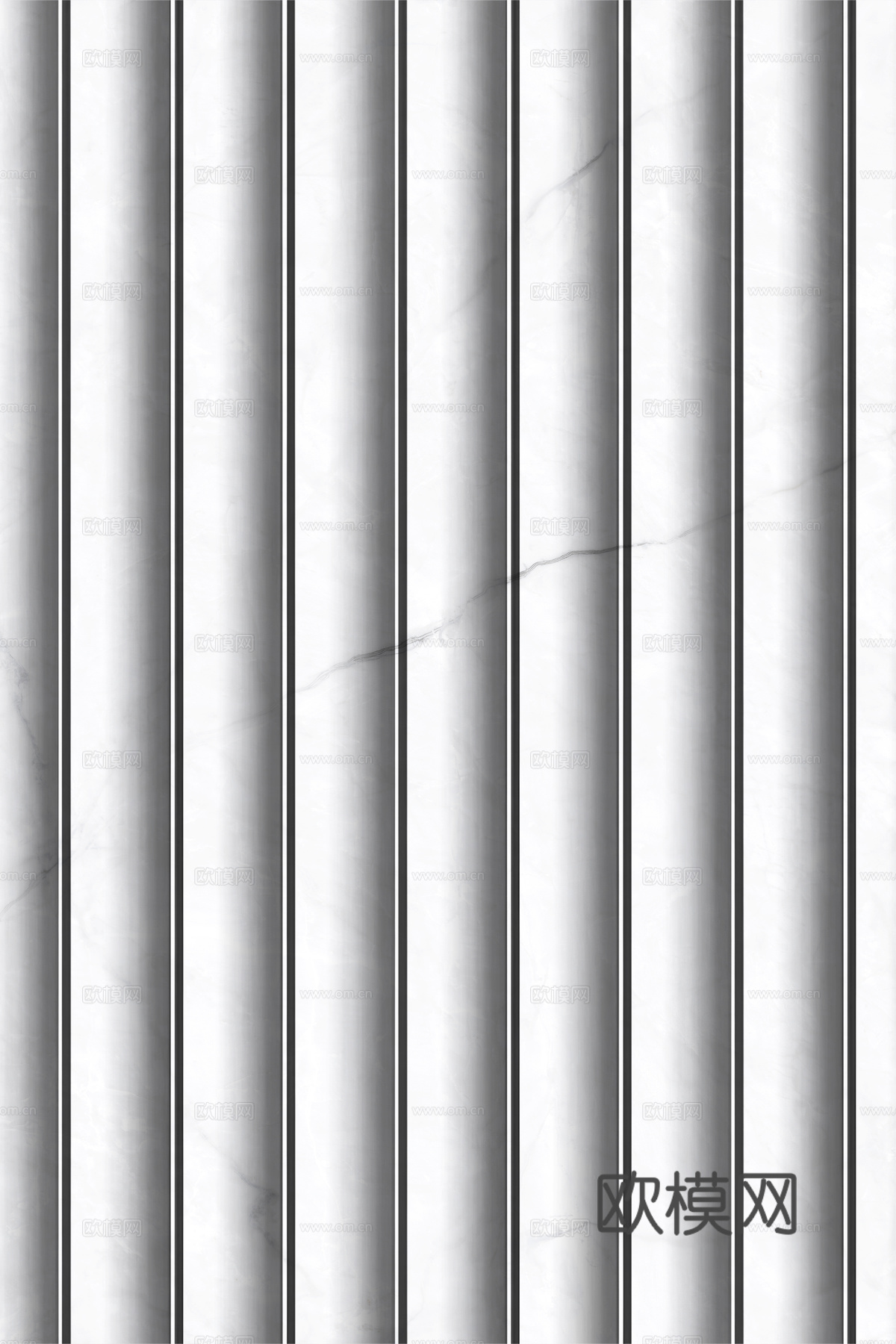 岩板大理石纹波浪艺术背景墙下载（渲染图1）