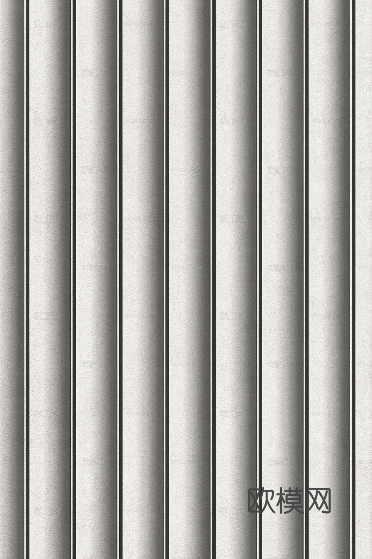 岩板大理石纹波浪艺术背景墙下载（渲染图2）